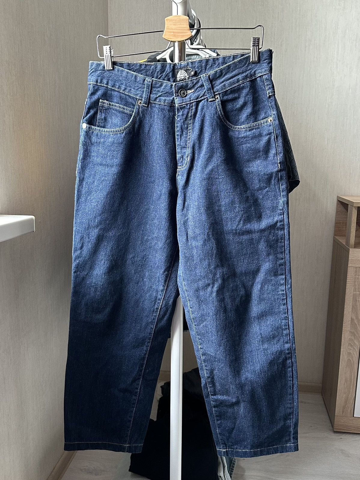 Southpole Southpole Denim Pants Retro Mid Blue Y2K Size US 31 - 4 Thumbnail