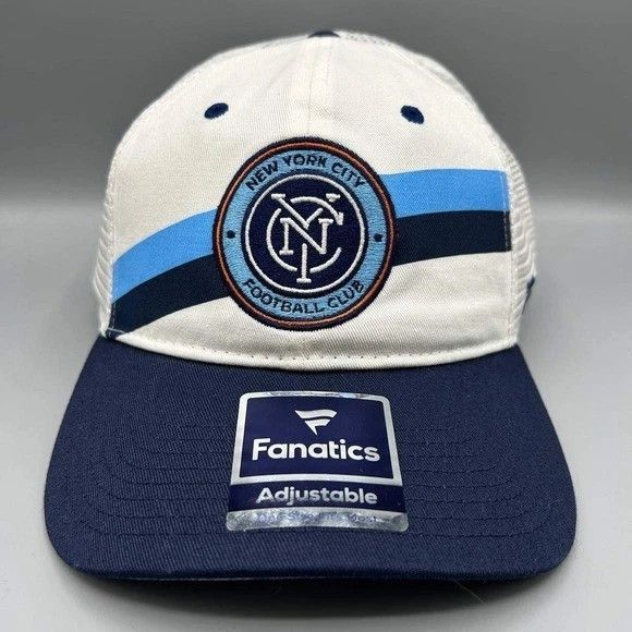Other New York City FC Trucker Hat Embroidered Fanatics Snap Back Size ONE SIZE - 1 Thumbnail