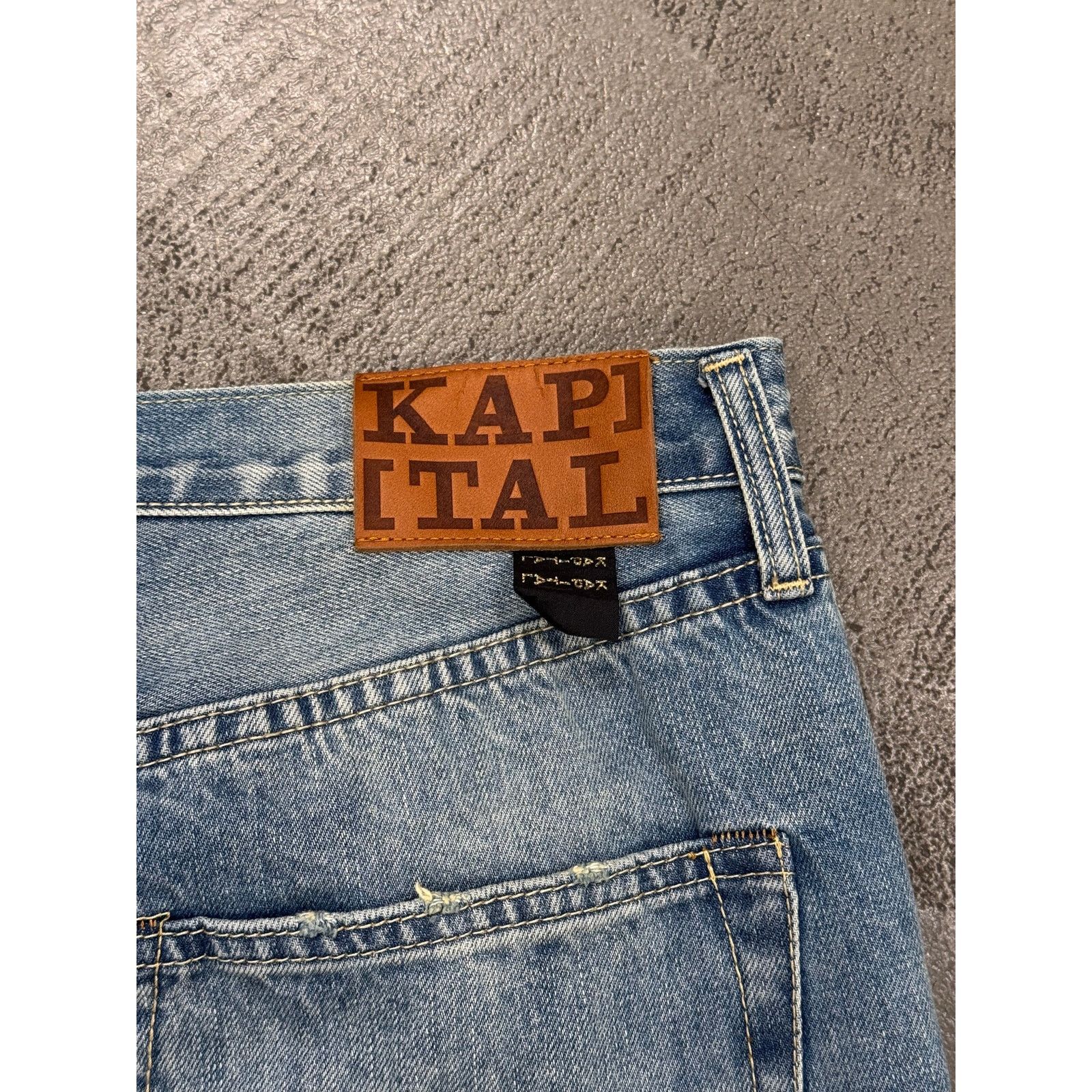 Kapital 2000s Kapital boro distressed jeans Size 25" / US 0 / IT 36 - 7 Thumbnail