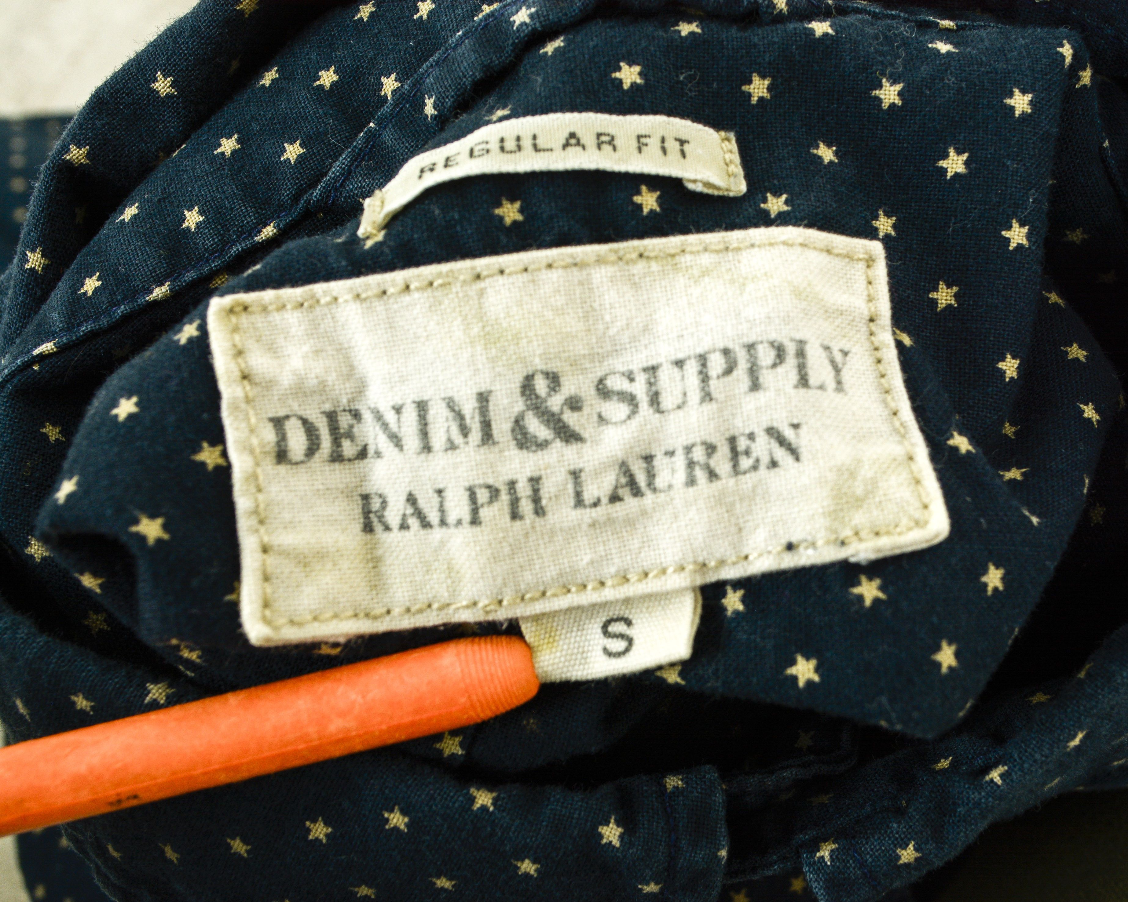 Polo Ralph Lauren Star Pattern Shirt Button Casual Long Sleeve Formal Office Size US S / EU 44-46 / 1 - 5 Thumbnail