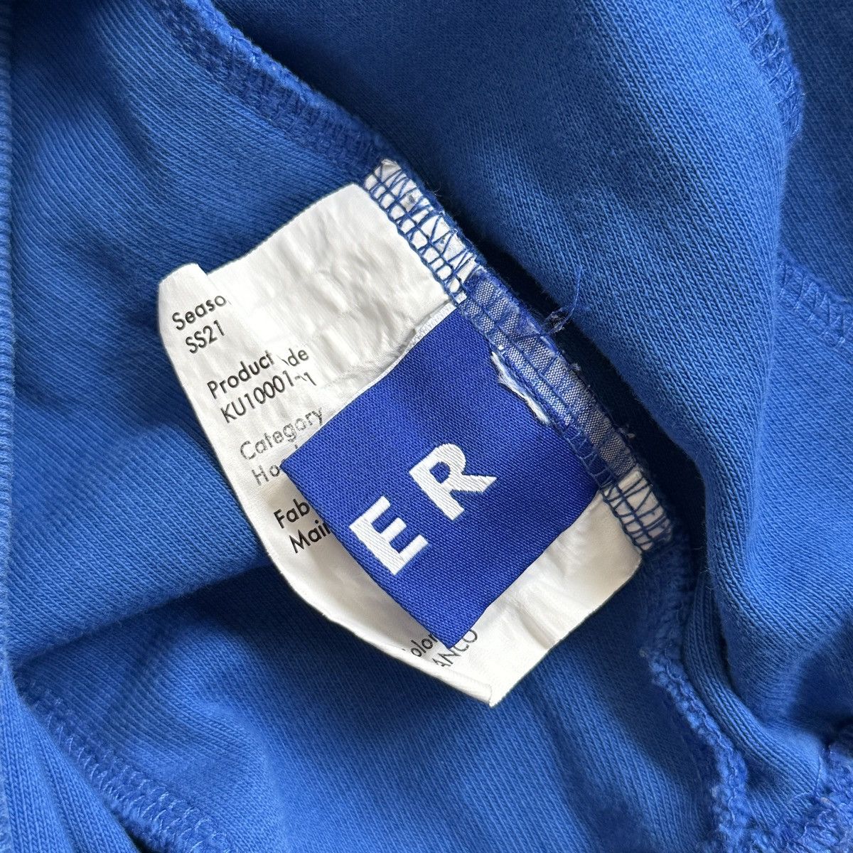 Ader Error Ader Error Blanco Pleated Sweatshirt Size US M / EU 48-50 / 2 - 5 Thumbnail