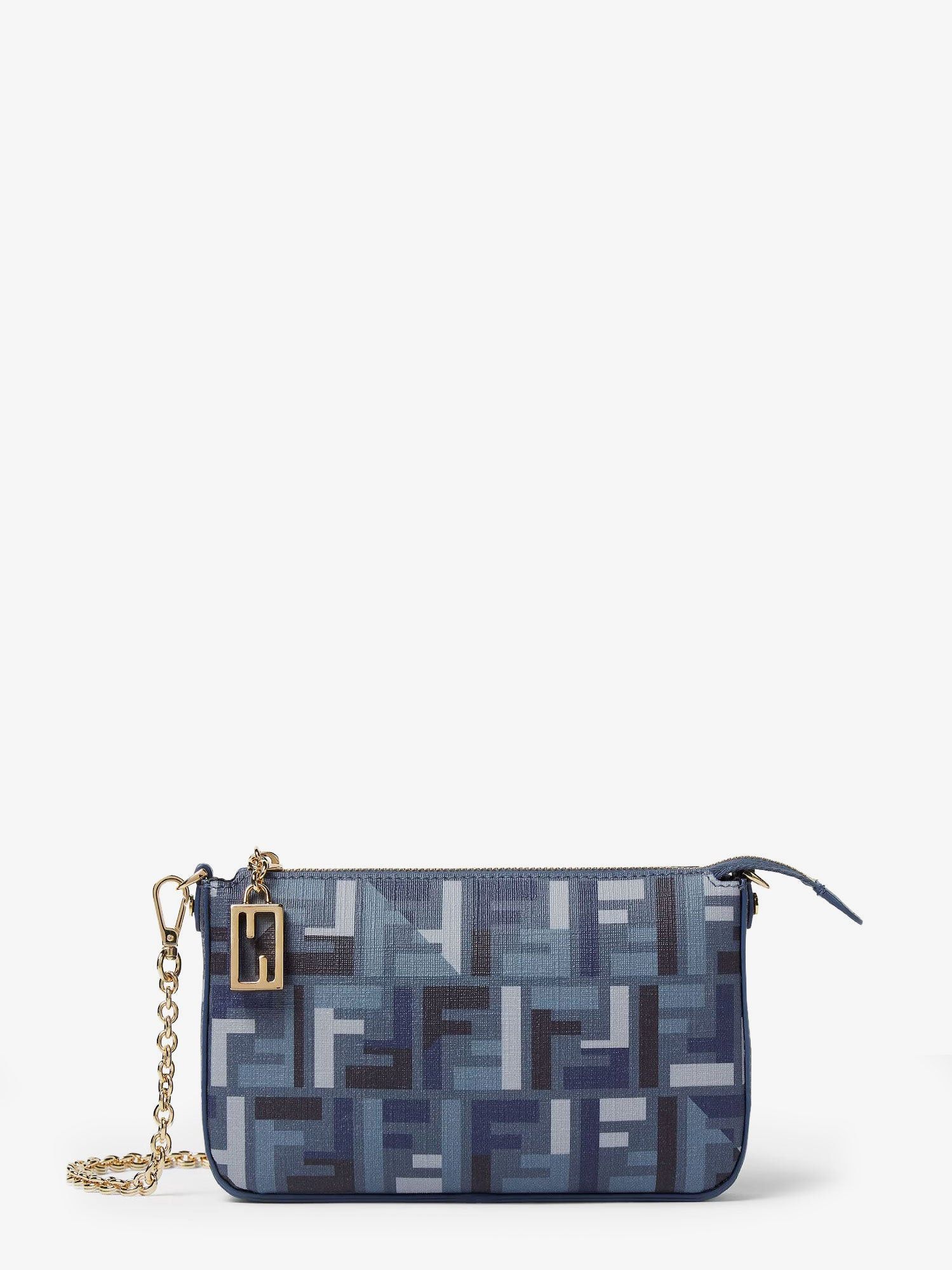 Fendi Pouch Baguette Ff Jacquard Fabric Shoulder Bag Size ONE SIZE - 1 Thumbnail