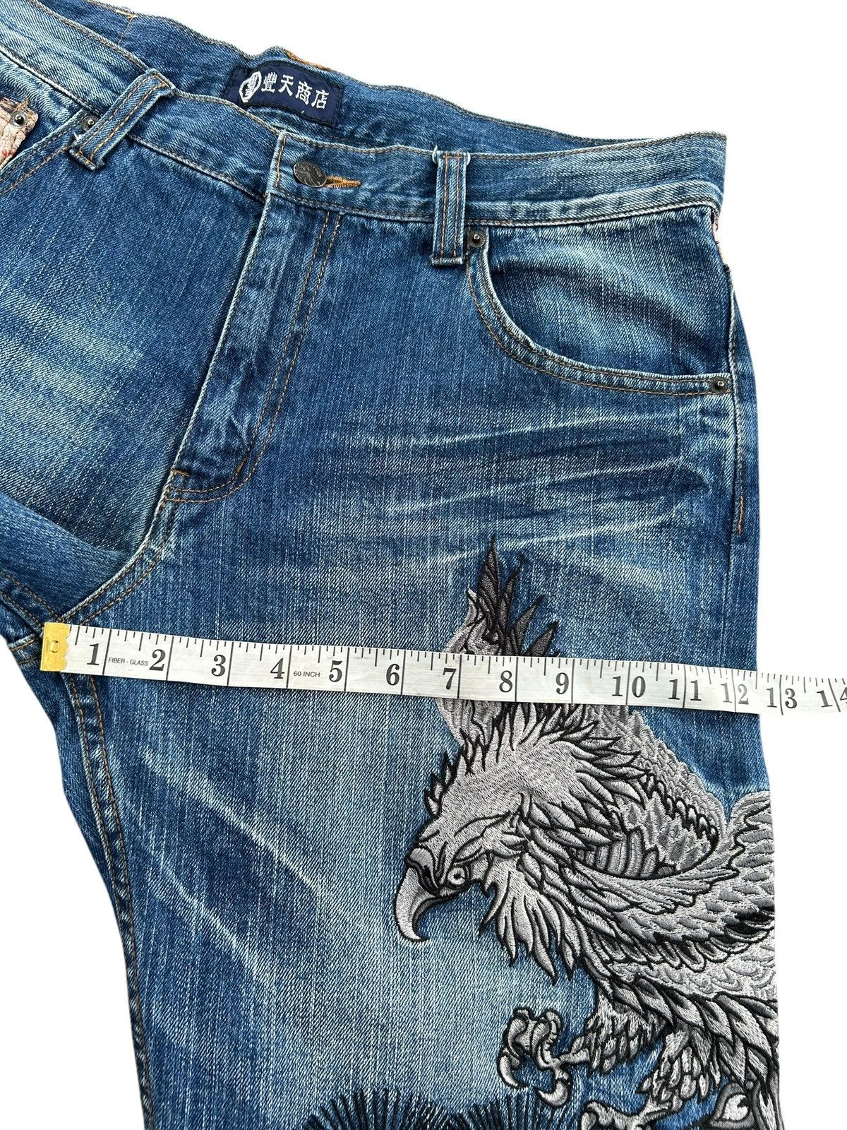Kapital Karakuri Tamashii Inspired Japanese Brand Vintage Denim Jean Size US 34 / EU 50 - 17 Thumbnail