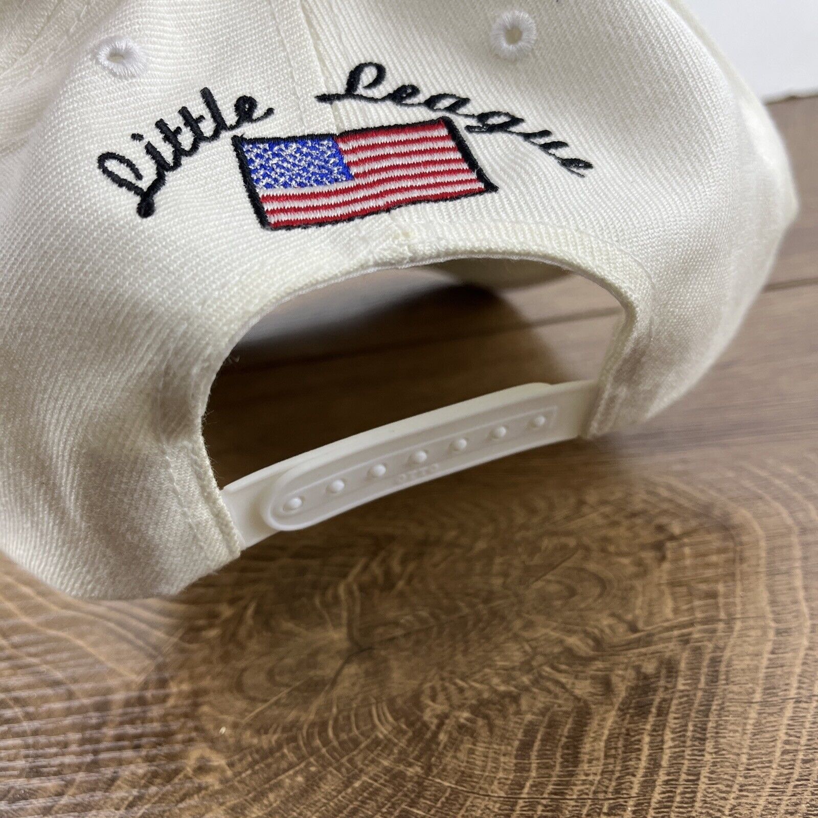 Other Aces Little Leage A Hat White Hat Adjustable Snapback Adult Size ONE SIZE - 12 Thumbnail