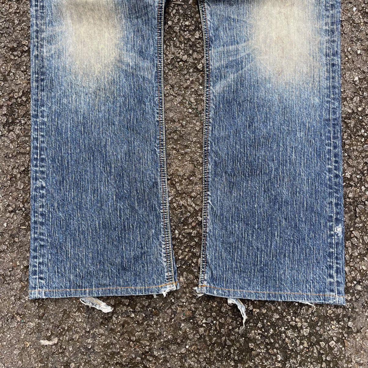 Japanese Brand Edwin 503 Boot Cut Denim Rusty Clawmark Jeans Faded Blue Size US 34 / EU 50 - 3 Thumbnail