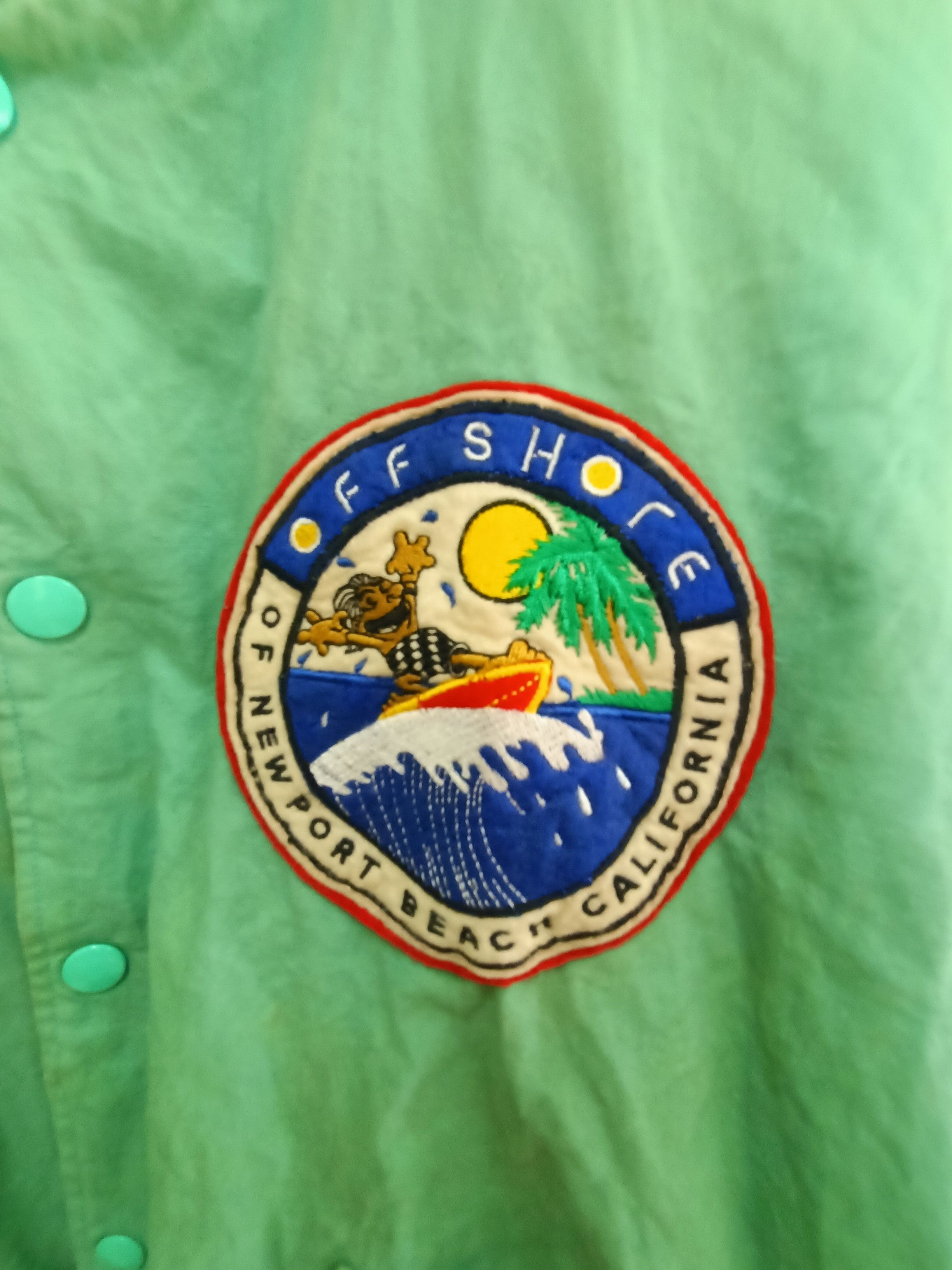 Vintage Vintage Off Shore surf style reversible jacket Size US M / EU 48-50 / 2 - 5 Thumbnail