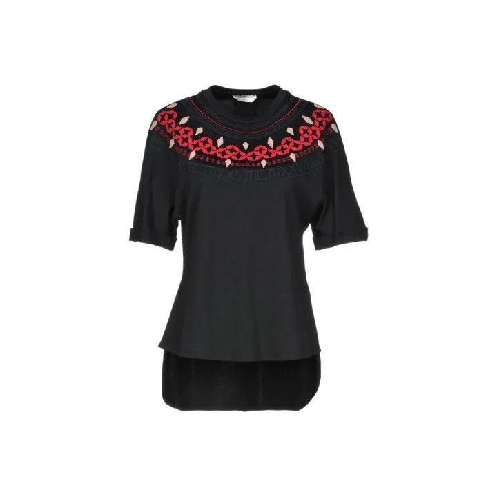 Fendi Fendi SS23 Black Short Sleeve Printed T-Shirt -2508 Size M / US 6-8 / IT 42-44 - 1 Thumbnail