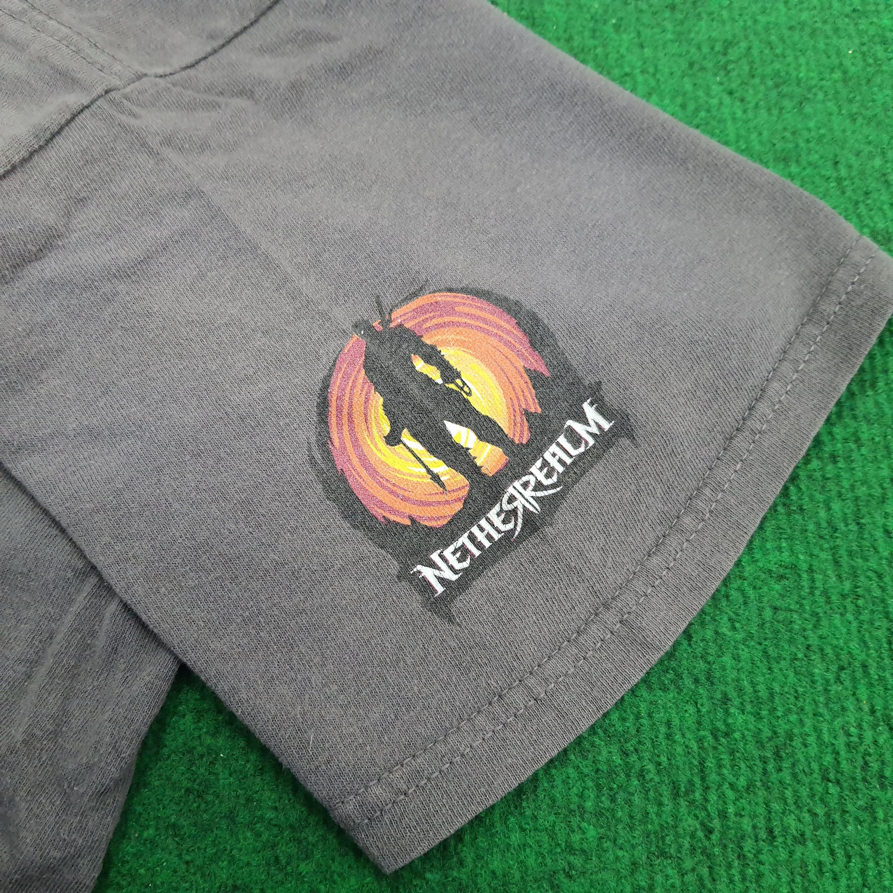 Playstation × The Game × Vintage Vintage Mortal Kombat The Dragon Fatality T-shirt Size US L / EU 52-54 / 3 - 7 Thumbnail