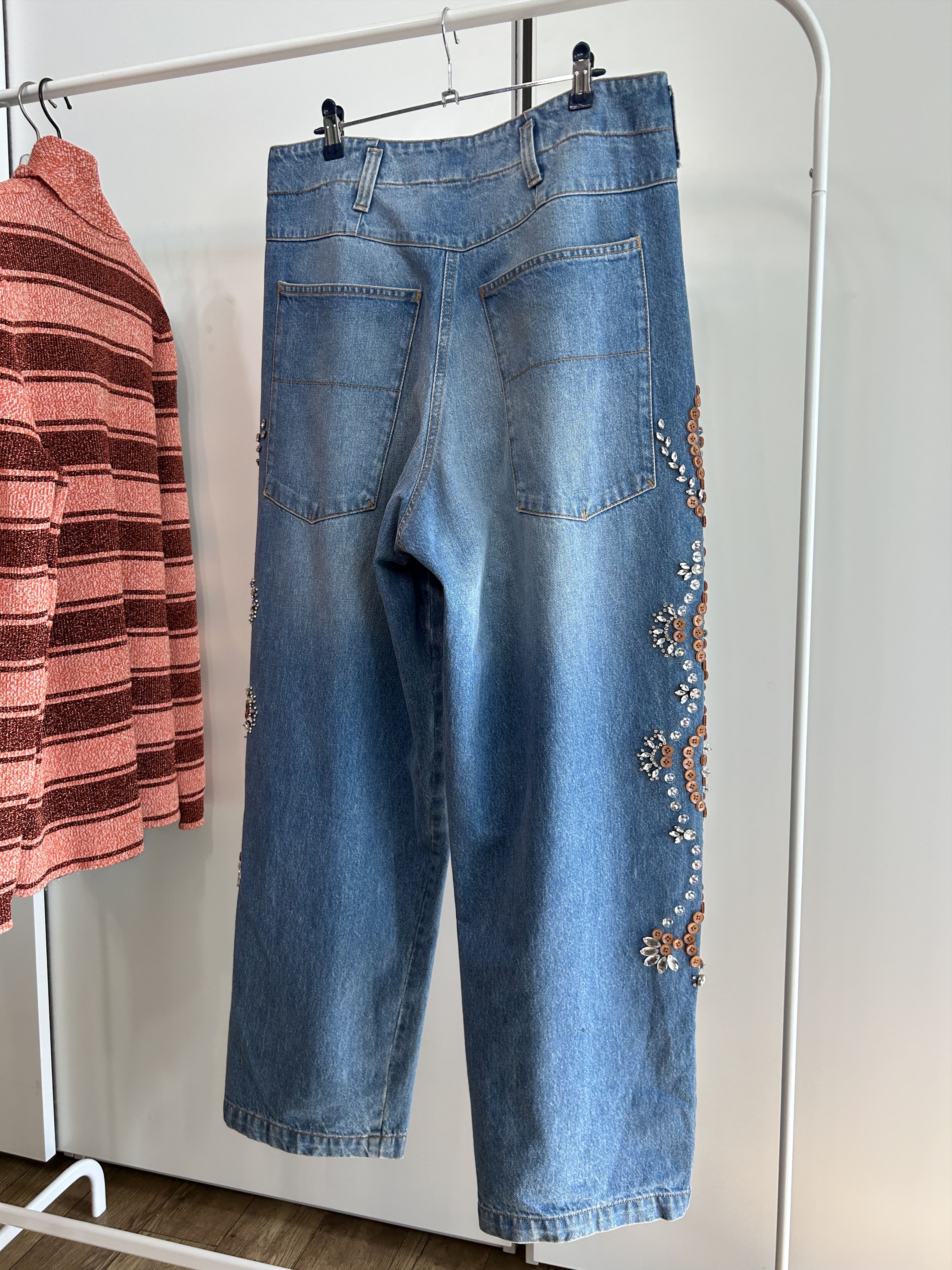 Bluemarble BLUEMARBLE Beaded & Embellished Collection Denim Size US 31 - 7 Thumbnail