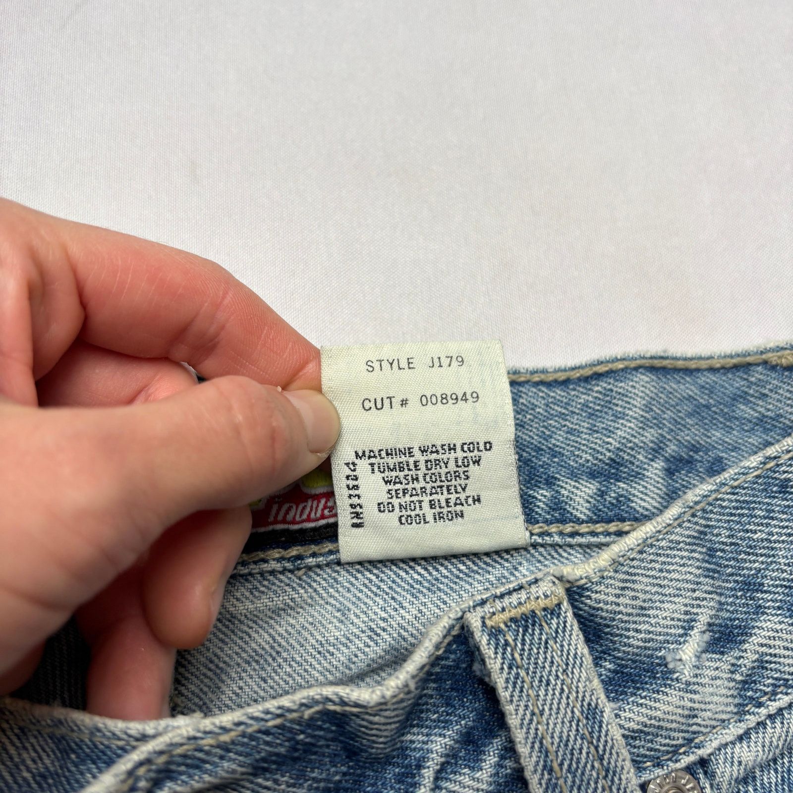 JNCO × Vintage Vintage 90s JNCO 179 Pipes Wide Leg Baggy Jeans 29x29 Y2K Size US 29 - 9 Thumbnail
