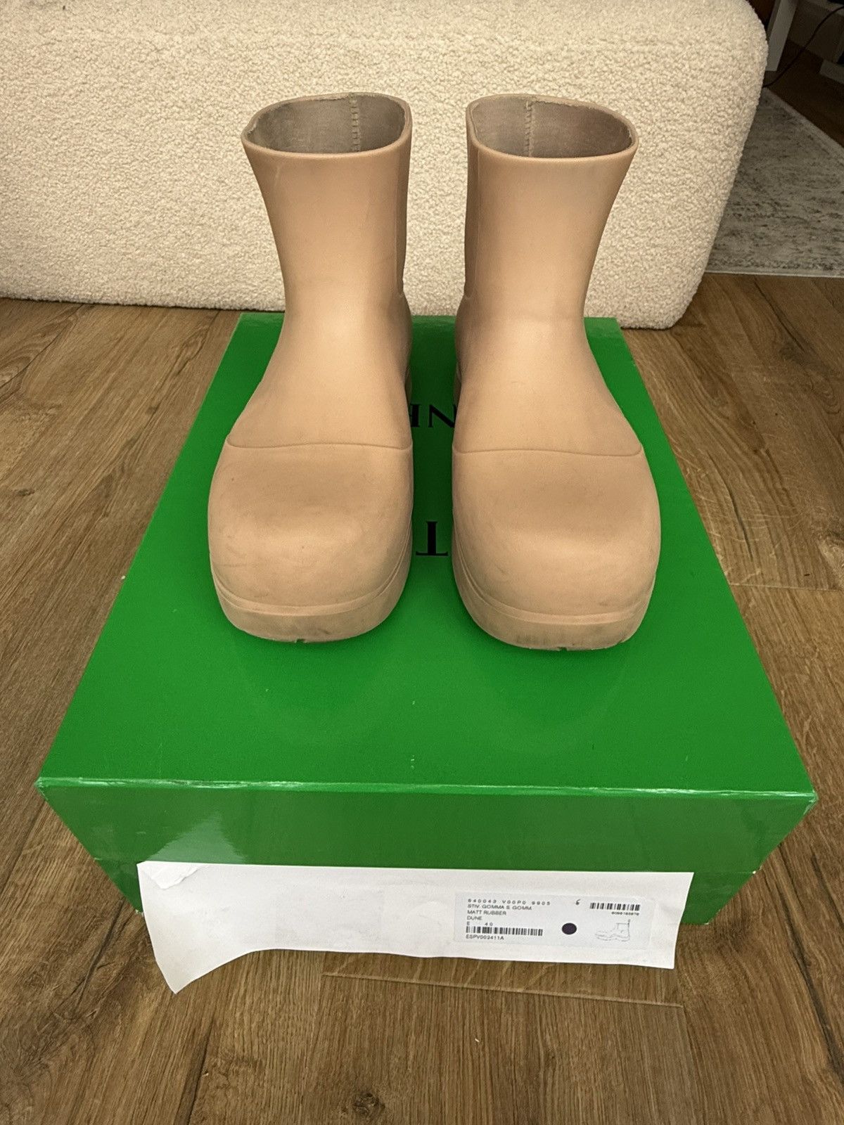 Bottega Veneta Bottega Veneta Rubber Boots Size US 7.5 / EU 40-41 - 3 Thumbnail