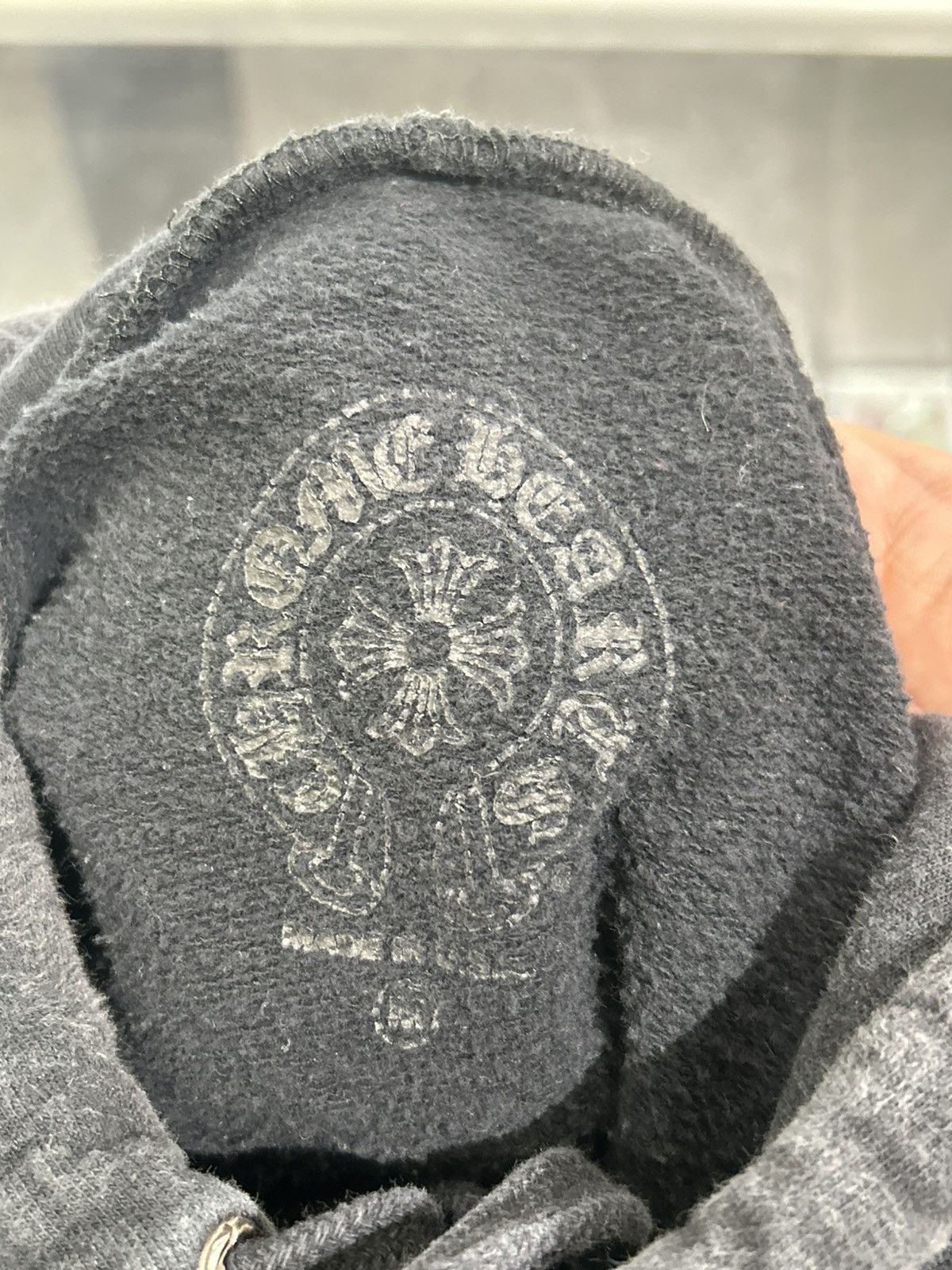 Chrome Hearts Chrome hearts Cemetary cross spine hoodie Size US M / EU 48-50 / 2 - 16 Thumbnail
