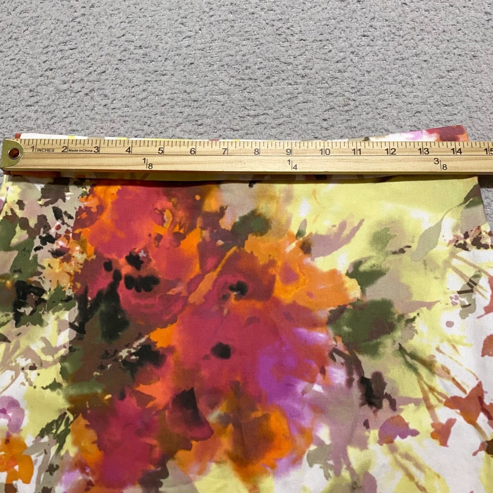 J.Crew J. Crew Womens sz 4 Skirt Multicolor Floral Straight Pencil Colorful Artsy Size 27" / US 4 / IT 40 - 5 Thumbnail