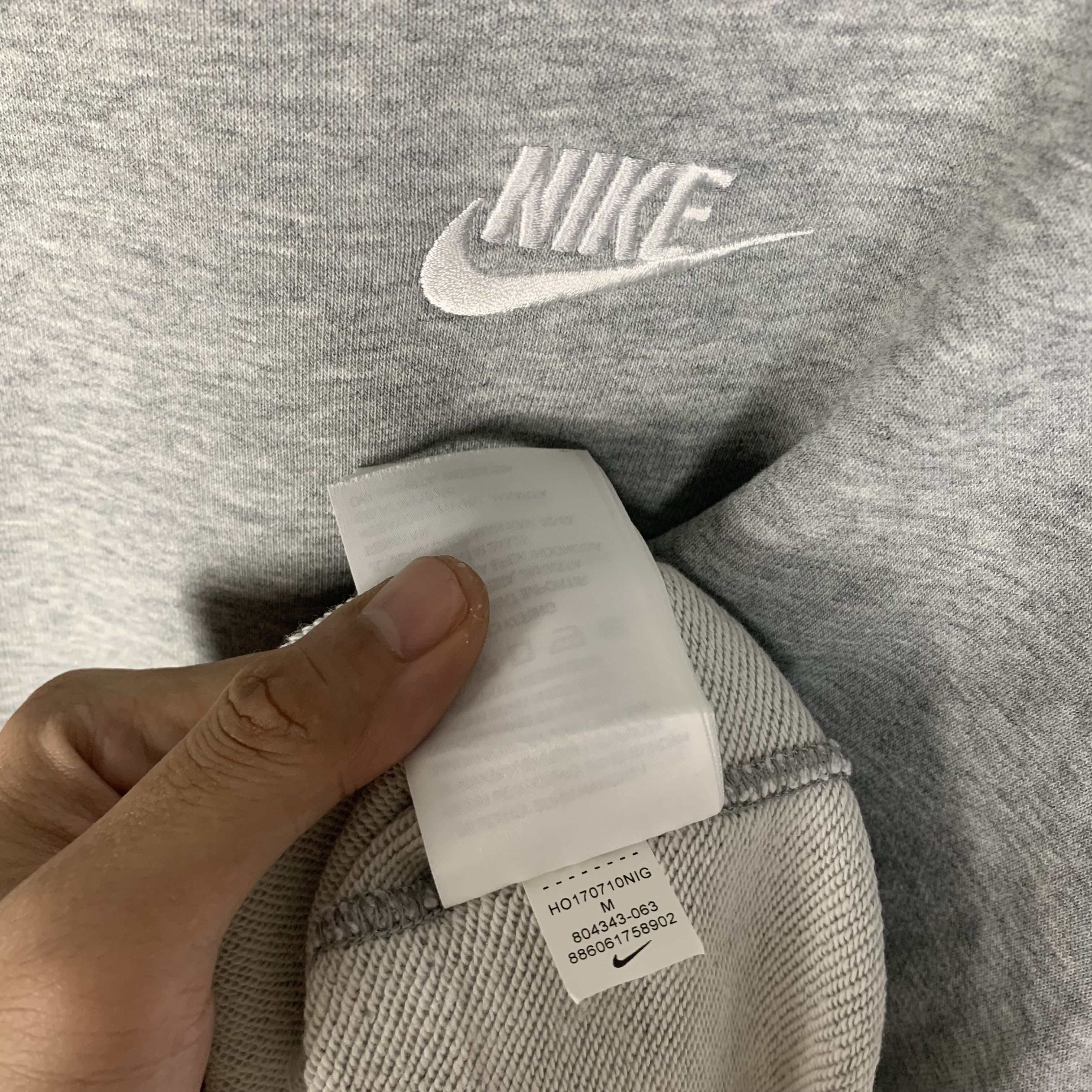 Nike Nike Swoosh Sweatshirt Crewneck Size US S / EU 44-46 / 1 - 5 Thumbnail