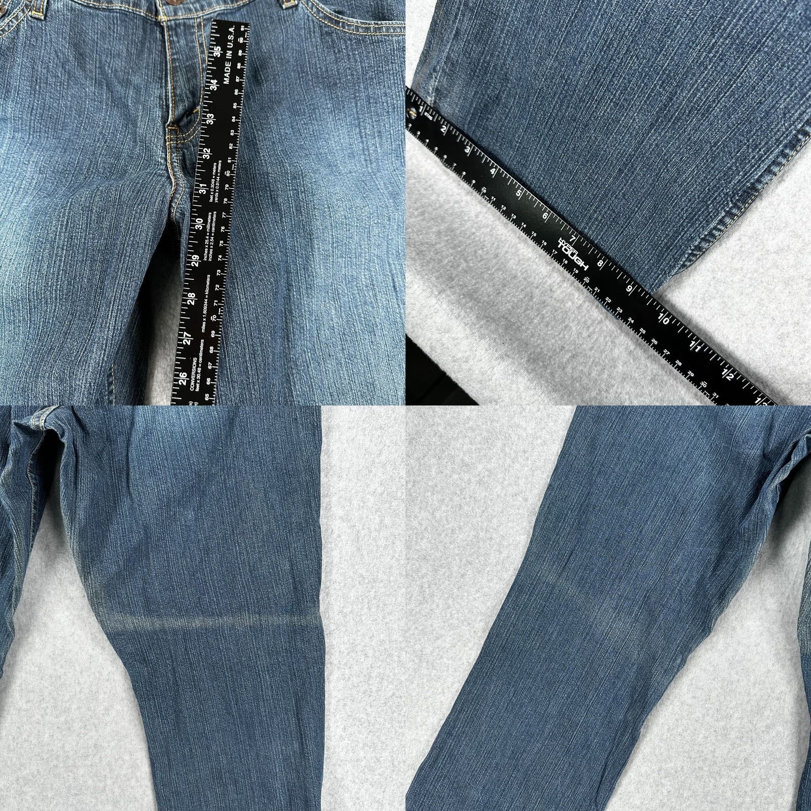Levi's Levi's Bootcut Jeans Blue 16W Women Medium Wash Denim Pockets 5-Pocket Regular Fit Inseam 31 in Jeans Size 38" / US 16 / IT 52 - 8 Thumbnail