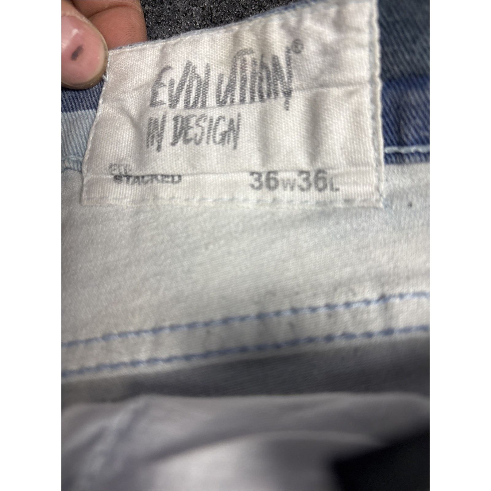The Unbranded Brand Men Evolution By Design Digital Camo Stacked Denim Jeans 36 Size US 36 / EU 52 - 10 Thumbnail