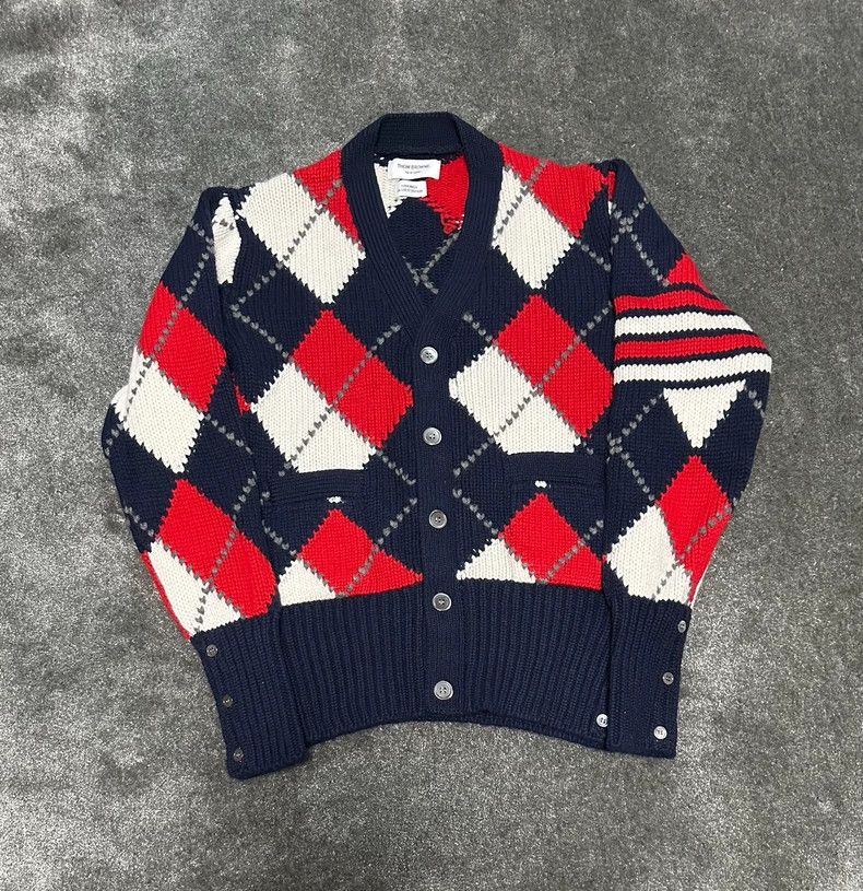 Thom Browne Thom Browne Cashmere cardigan sweater Size US M / EU 48-50 / 2 - 1 Thumbnail