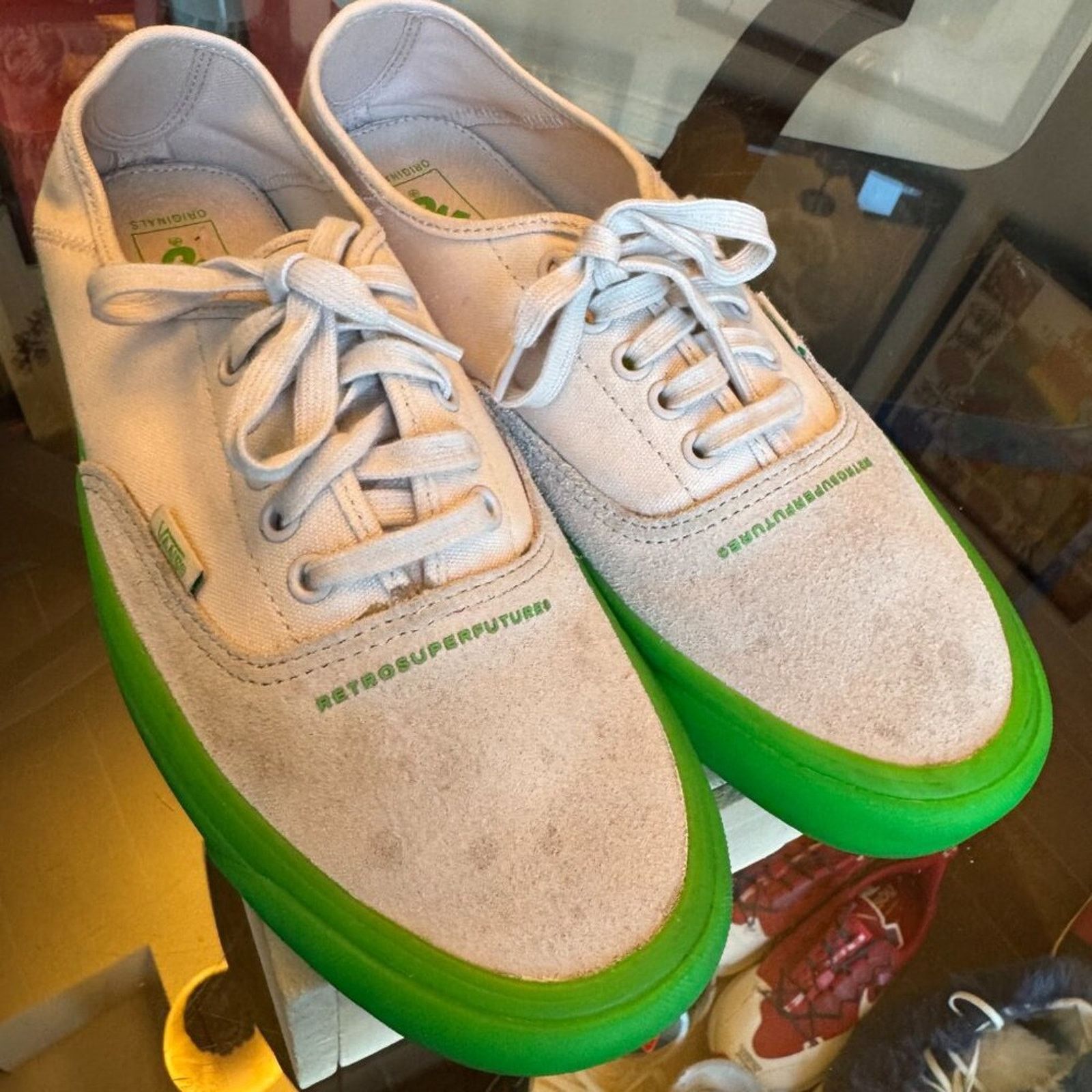 Retrosuperfuture × Vans Vans Vault x Retrosuperfuture OG Authentic LX, Men’s 10.5 Size US 10.5 / EU 43-44 - 6 Thumbnail