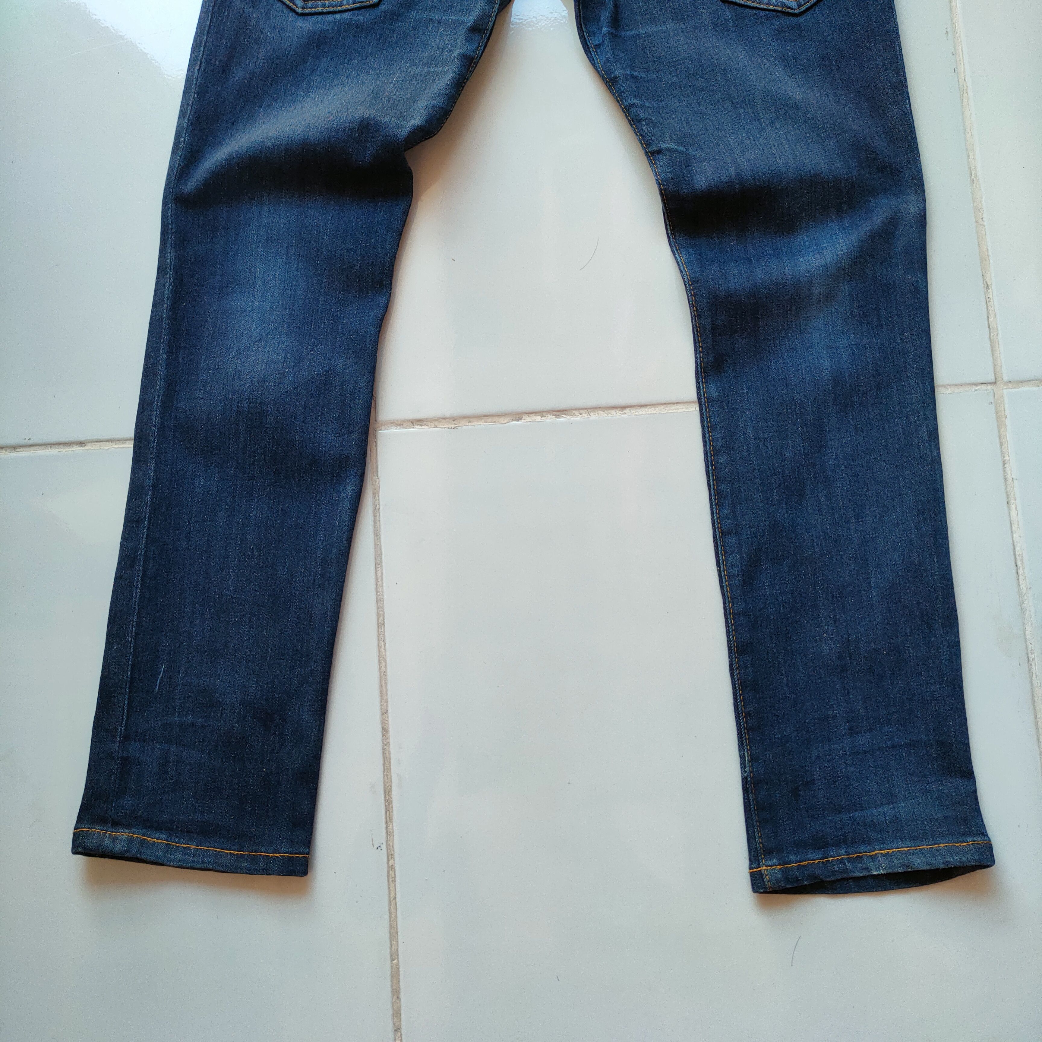 mercibeaucoup ISSEY MIYAKE DENIM SKINNY BUSH PANTS Size US 30 / EU 46 - 3 Thumbnail