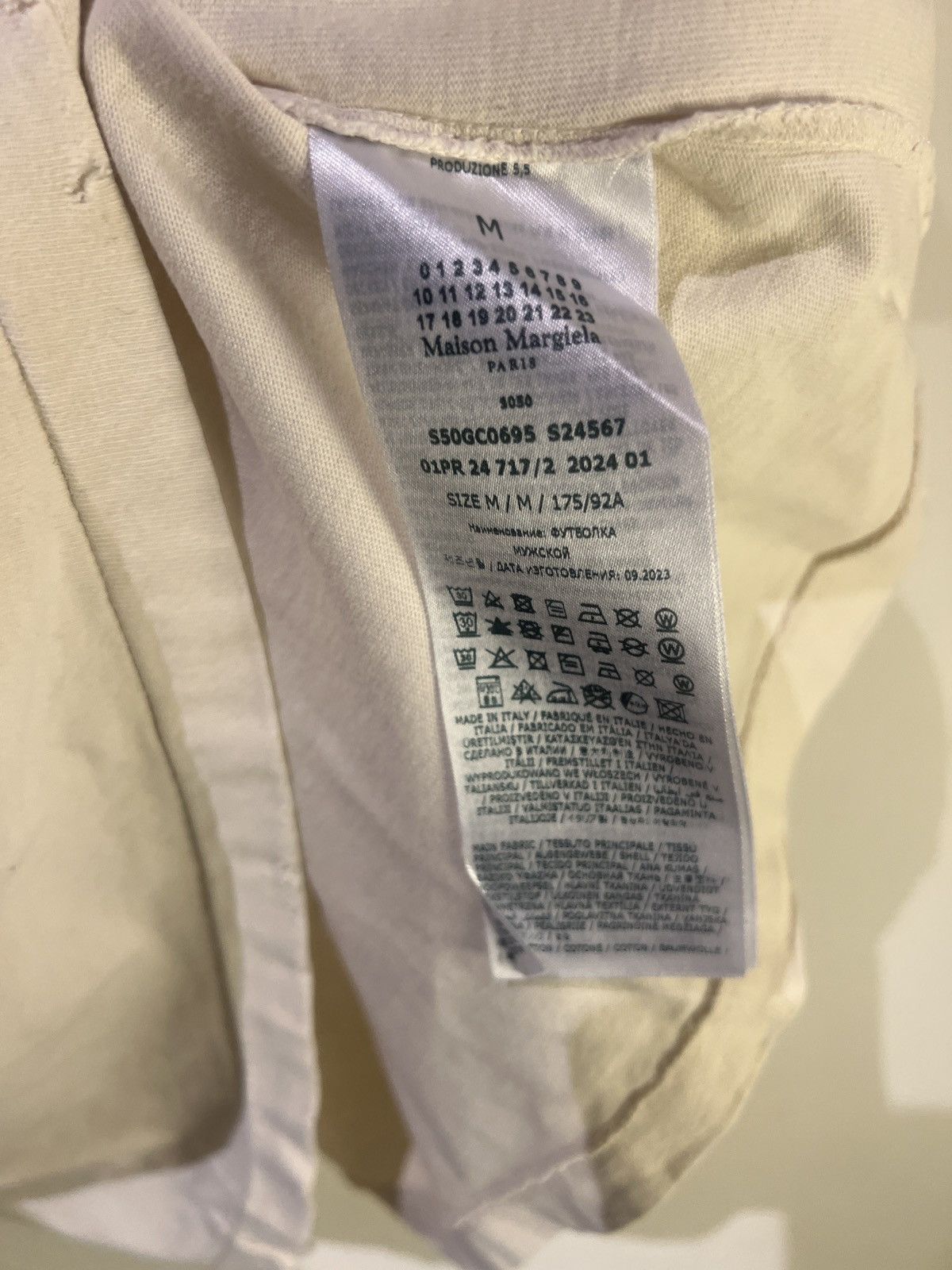 Maison Margiela Margiela t-shirt high neck Size US L / EU 52-54 / 3 - 4 Thumbnail