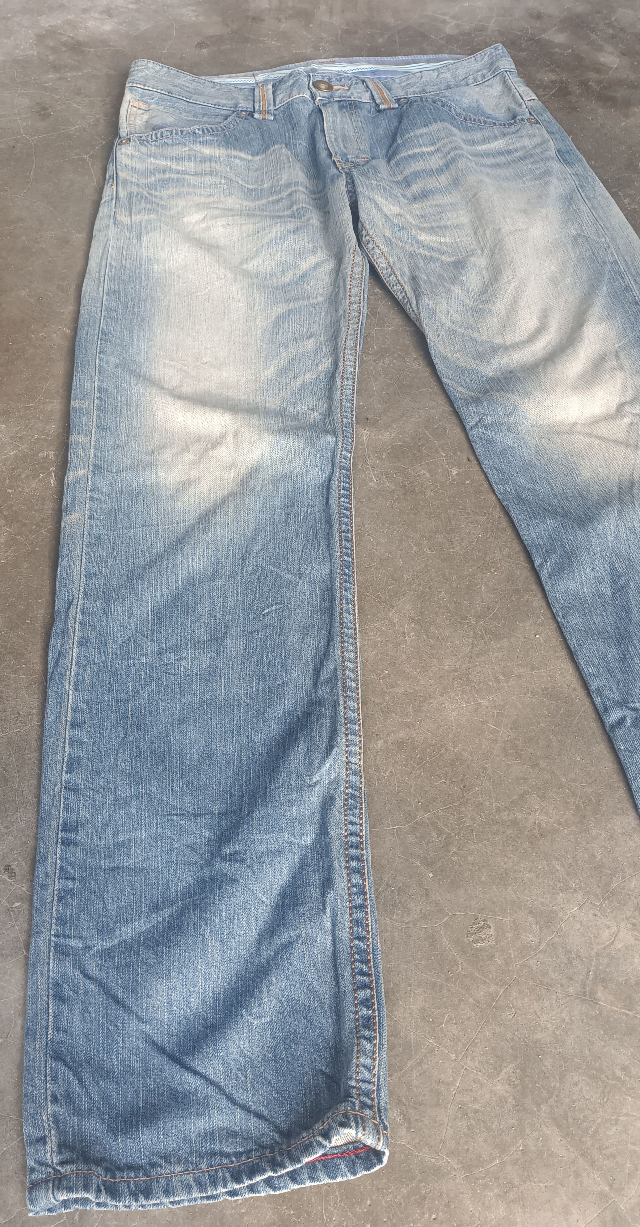 Edwin Steals🔥 Vintage Edwin XV Mud Wash Loose Jeans Size US 34 / EU 50 - 4 Thumbnail