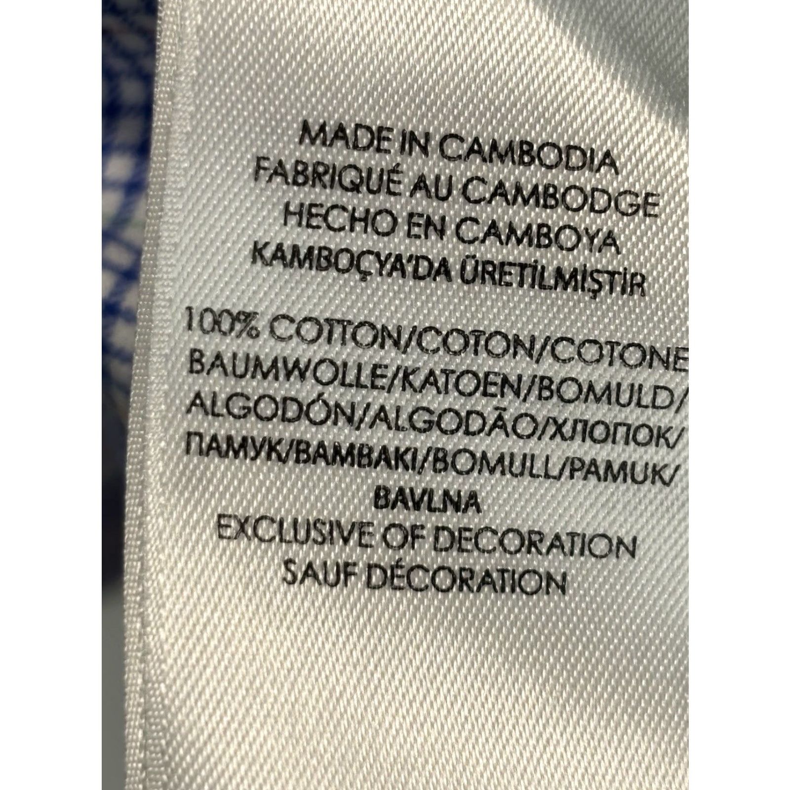 Polo Ralph Lauren Polo Ralph Lauren Shirt Mens Large Plaid Button-Up Spread Collar Pony Logo Multicolor Cotton Short/Long Sleeve? Size US L / EU 52-54 / 3 - 7 Thumbnail