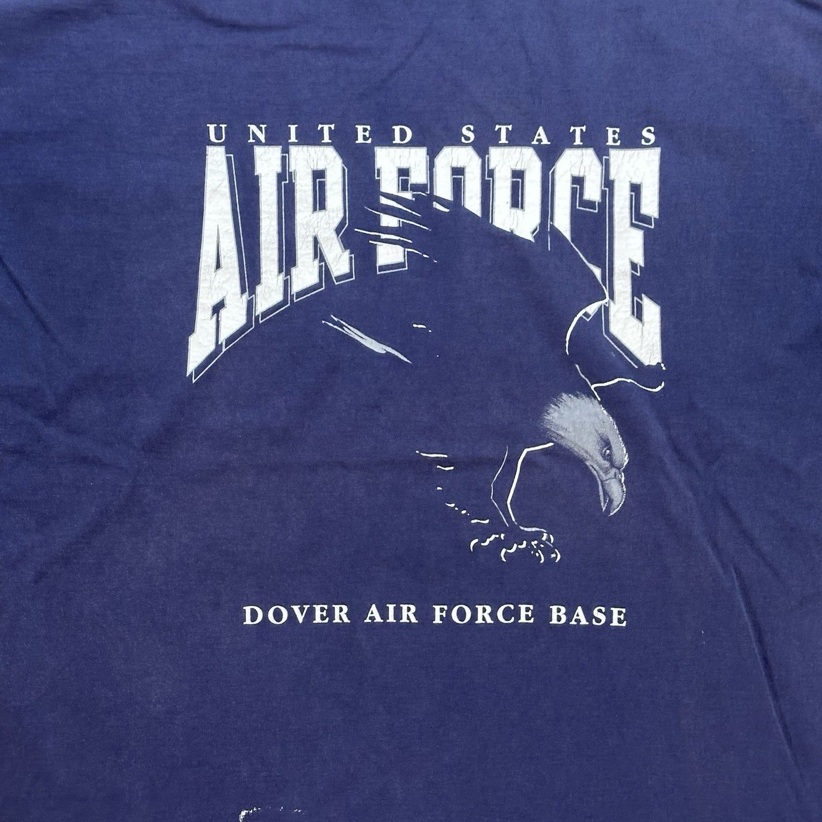 Gear for Sports Vintage United States Air Force T-Shirt Men's XL Dover AFB Size US XL / EU 56 / 4 - 7 Thumbnail