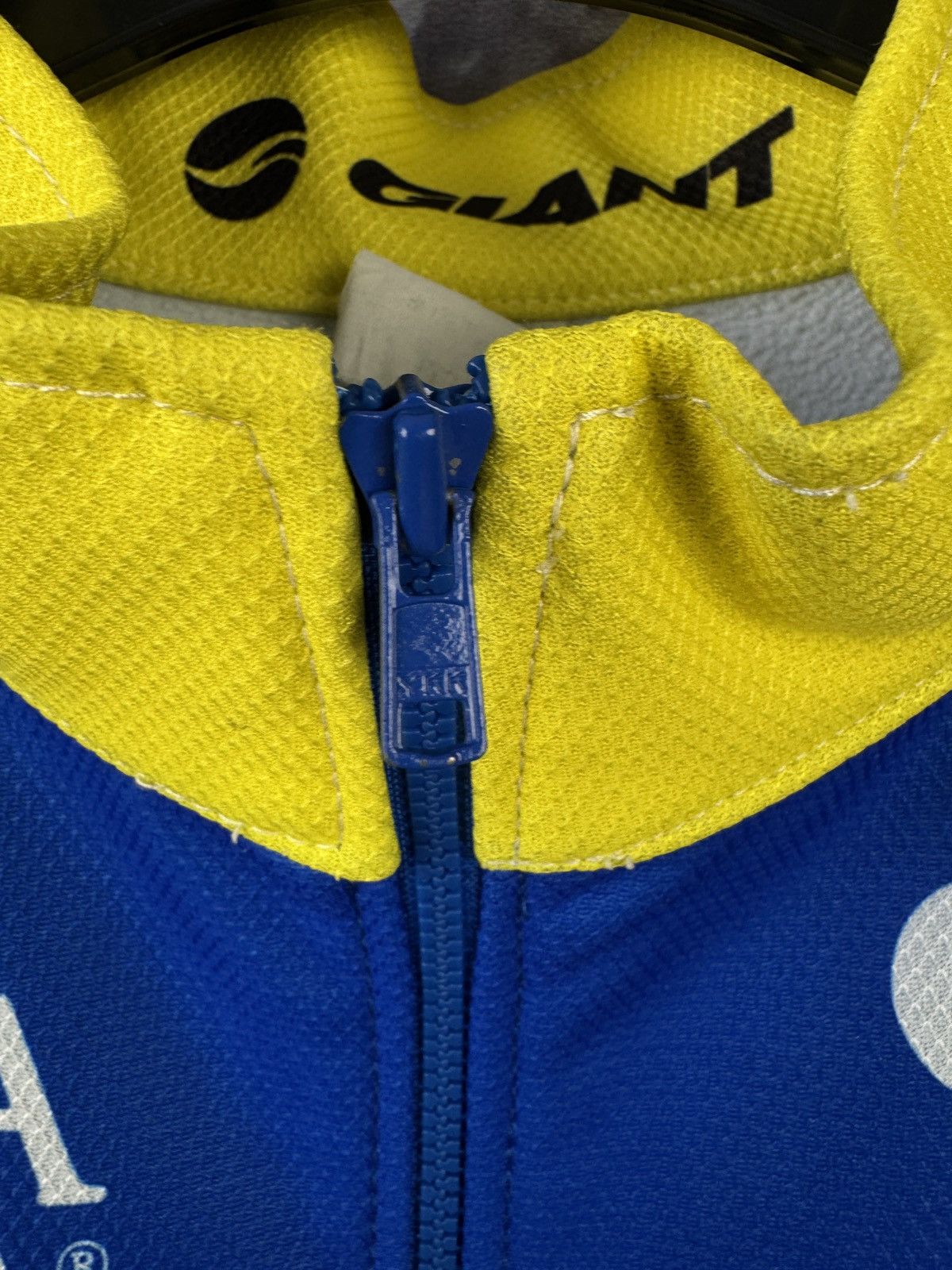 Giant Vintage Giant Cycling Jersey Vest Blue/Yellow SRAM Size US L / EU 52-54 / 3 - 8 Thumbnail