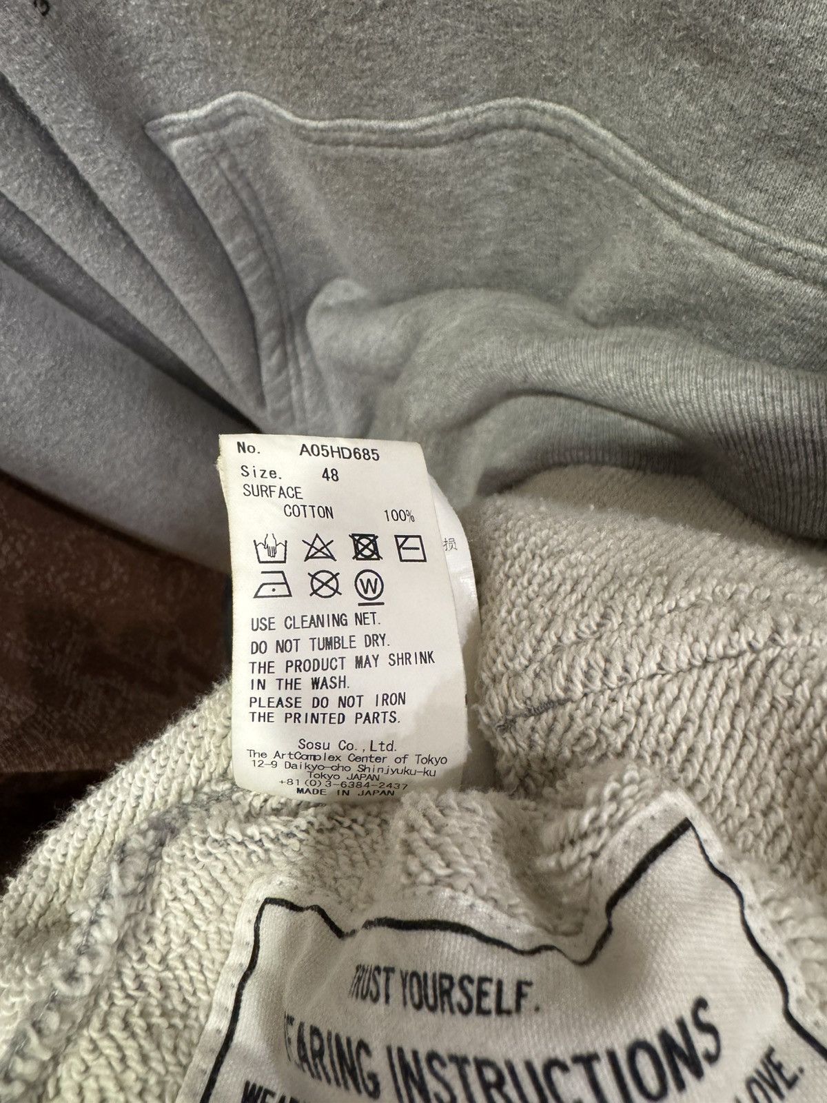 Maison MIHARA YASUHIRO Maison MIHARA YASUHIRO Hoodie Size US M / EU 48-50 / 2 - 10 Thumbnail