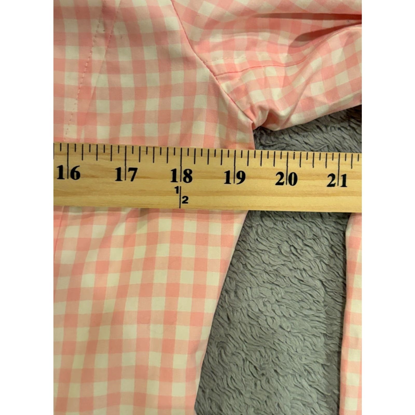 Tommy Hilfiger Tommy Hilfiger Golf Jacket Womens Medium Pink Gingham Plaid Button Coat Preppy Casual Jacket Womens M Pink Logo Vintage No Size M / US 6-8 / IT 42-44 - 3 Thumbnail