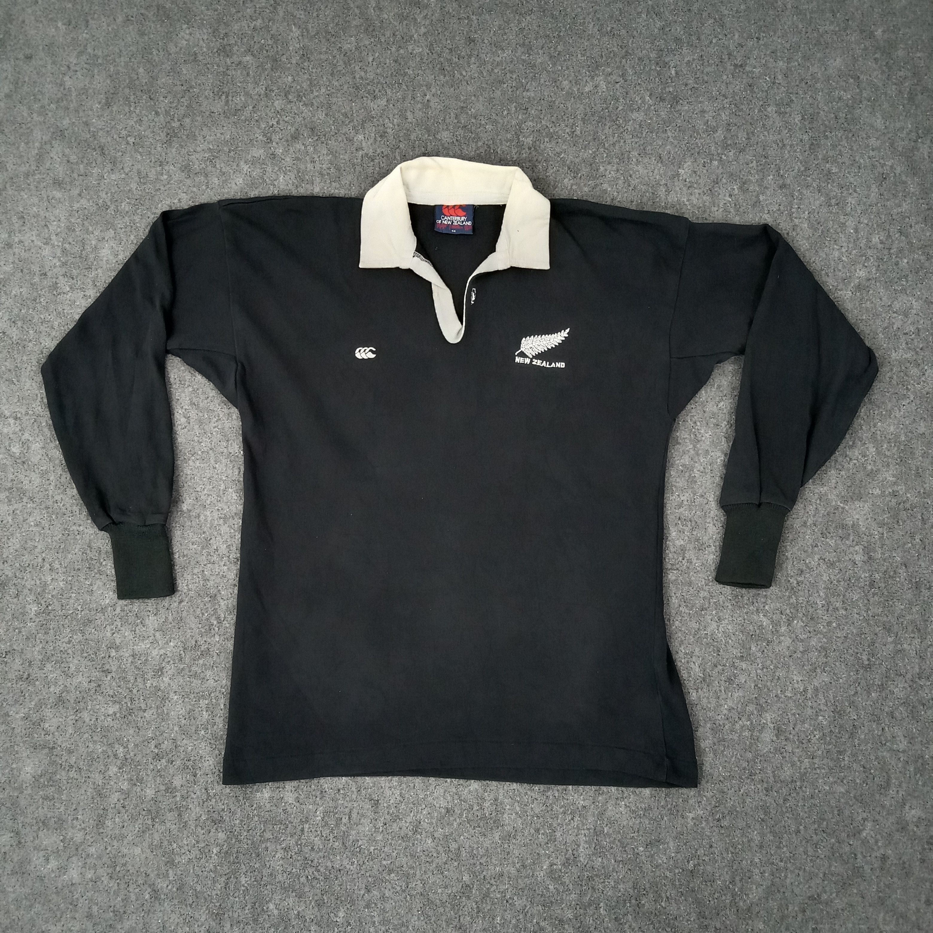 Canterbury of New Zealand Canterbury New Zealand All Black Rugby Polo Shirt C259N80 Size US XL / EU 56 / 4 - 1 Thumbnail