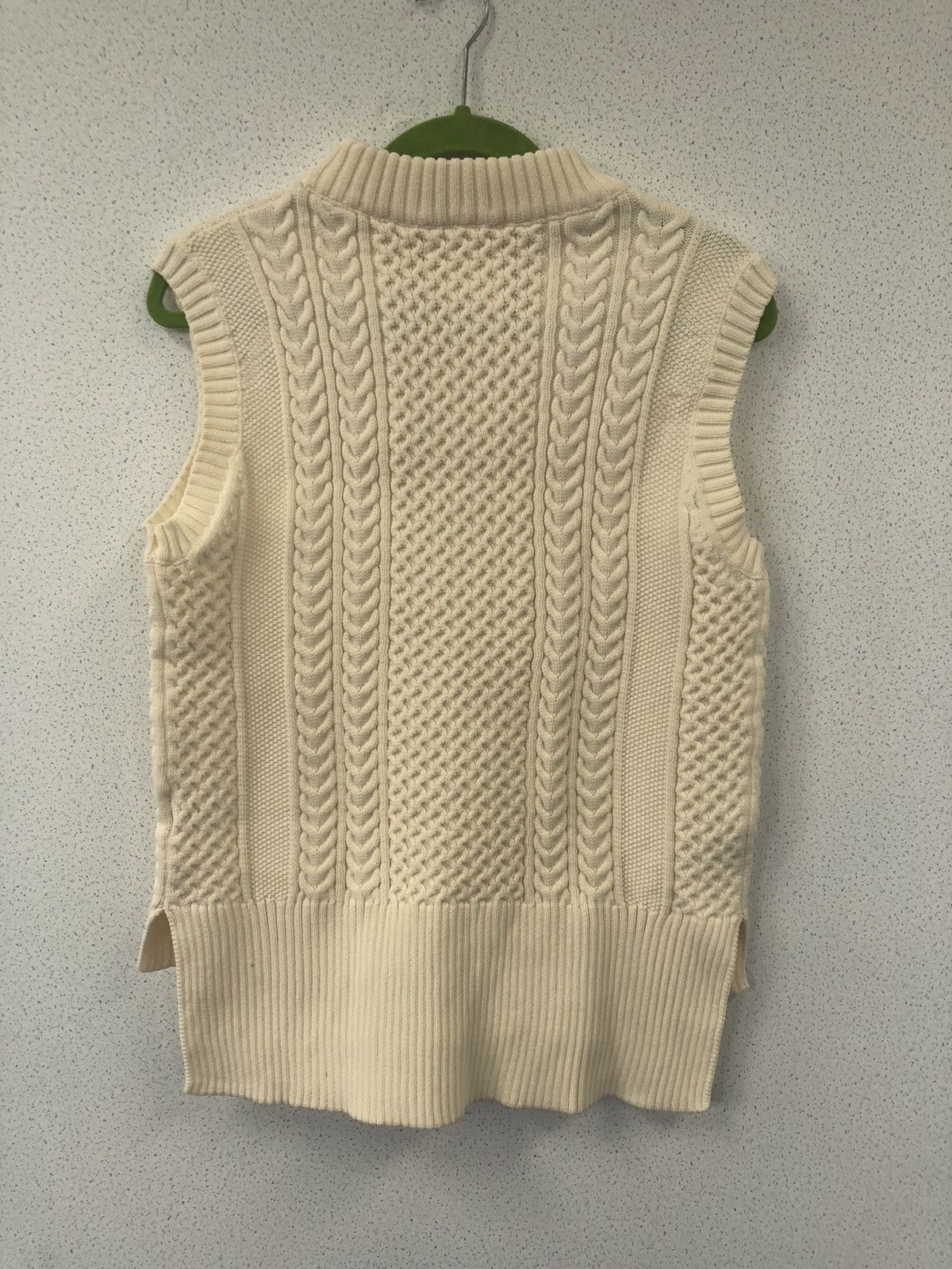 Aran Isles Knitwear Vintage Fila Cable Knit Vest – White Lane Edition Size US M / EU 48-50 / 2 - 5 Thumbnail