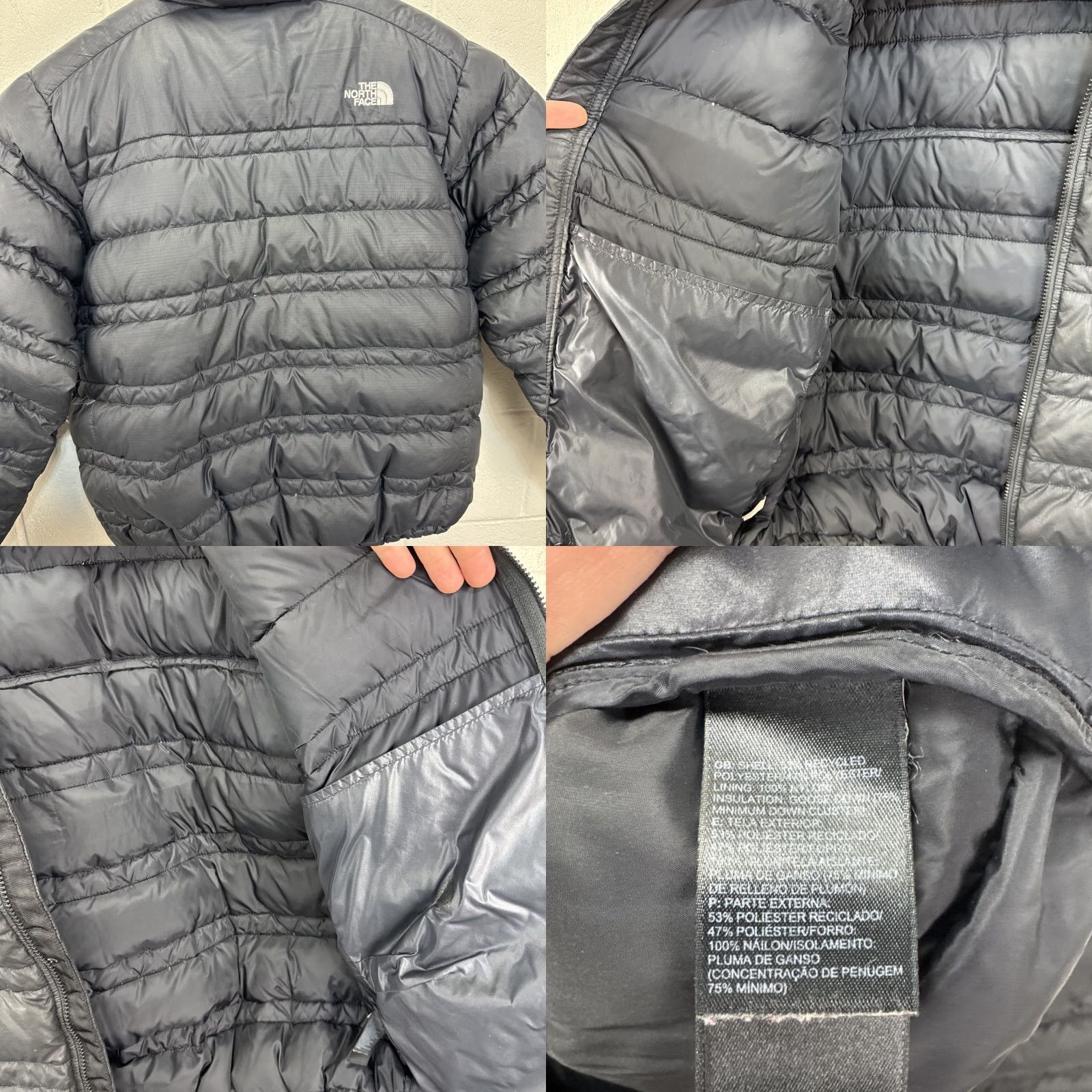 The North Face The North Face Jacket Mens XL Down Puffer Full Zip Insulated Winter Coat 550 Black Size US XL / EU 56 / 4 - 11 Thumbnail