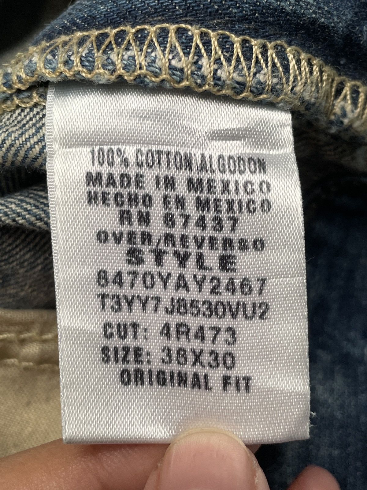 Polo Ralph Lauren × Vintage Rare Design Vintage Polo Ralph Lauren Baggy Jeans 1990s Size US 38 / EU 54 - 10 Thumbnail