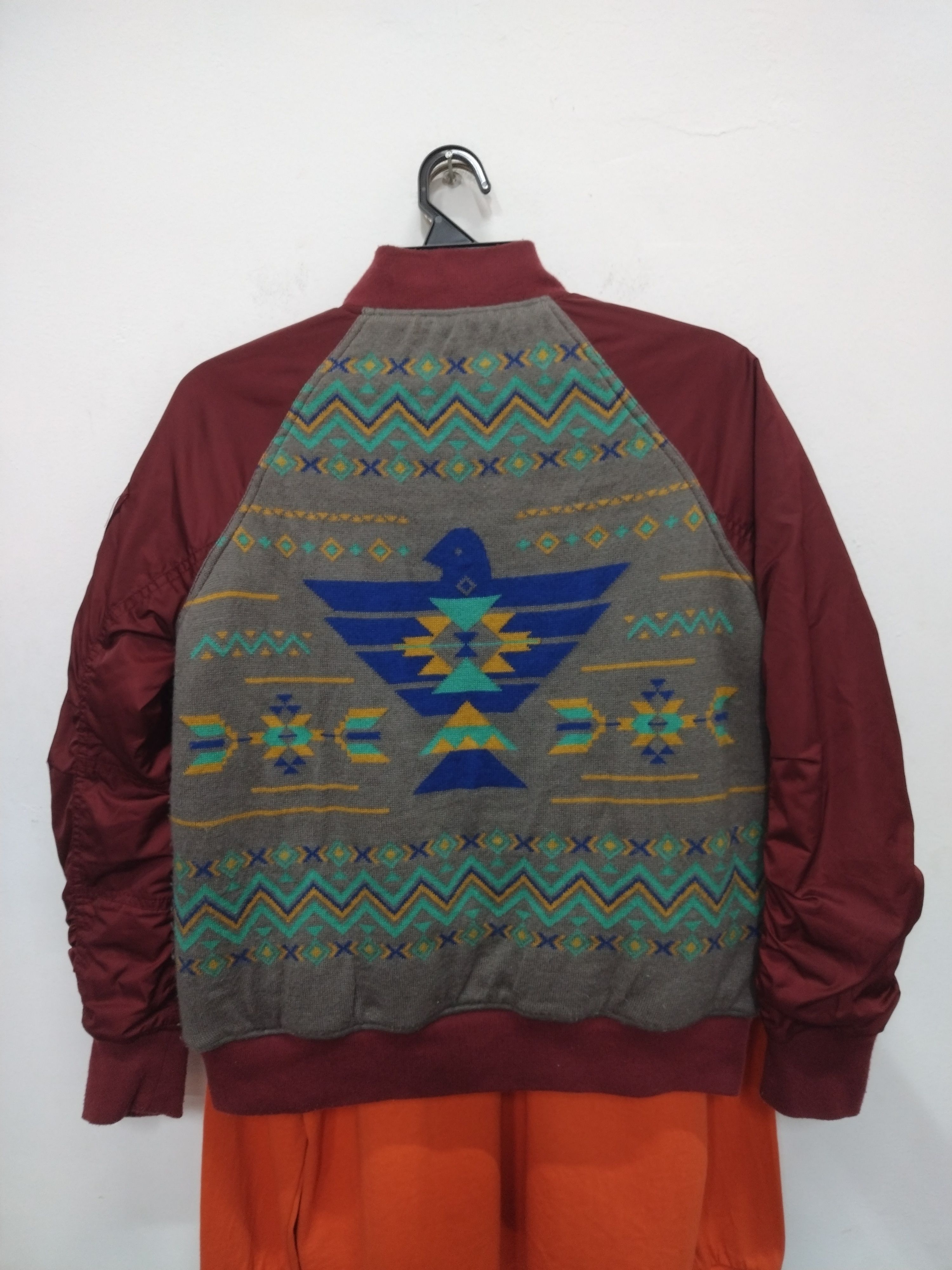 Japanese Brand VTG TITICACA NAVAJO BOMBER JACKET Size US S / EU 44-46 / 1 - 1 Thumbnail