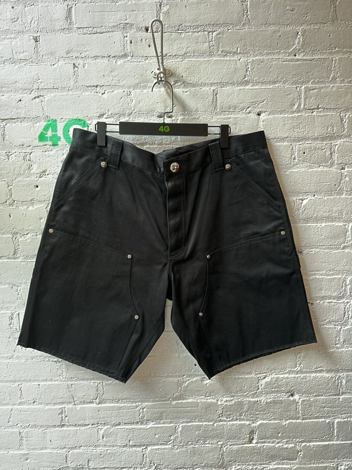 Chrome Hearts CHROME HEARTS CARPENTER SHORTS Size US 38 / EU 54 - 1 Thumbnail