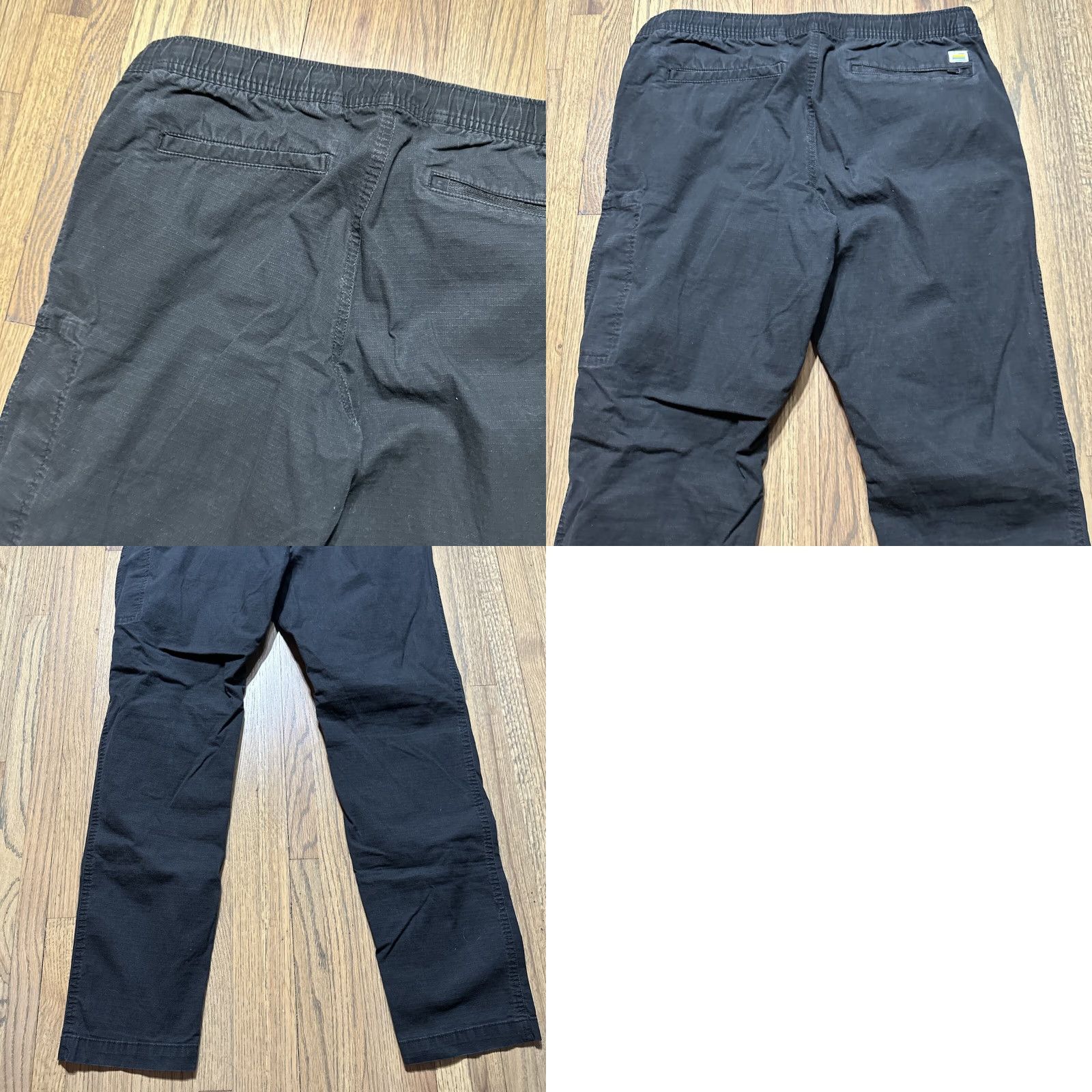 Vuori Vuori Pants Men M Black Duraterrra Climber Ripstop Joggers Tapered Inseam 31in Athleisure Breathable Hiking Regular Style Jogger Pants Size US 31 - 10 Thumbnail