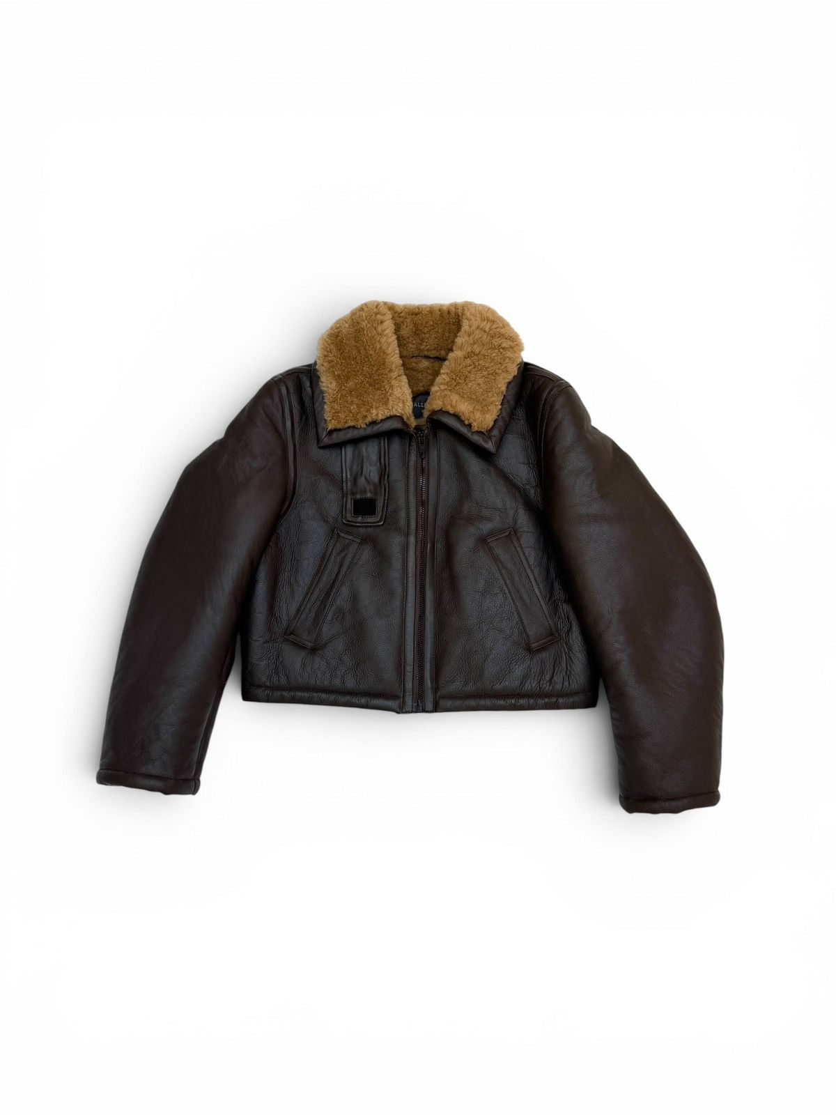 Balenciaga Balenciaga Aviator Shearling Jacket Brown Size US S / EU 44-46 / 1 - 1 Thumbnail