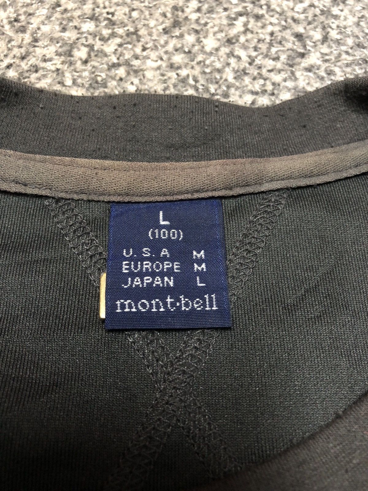 Montbell Vintage 90s Montbell Quilted Crewneck Sweatshirts Size US L / EU 52-54 / 3 - 11 Thumbnail