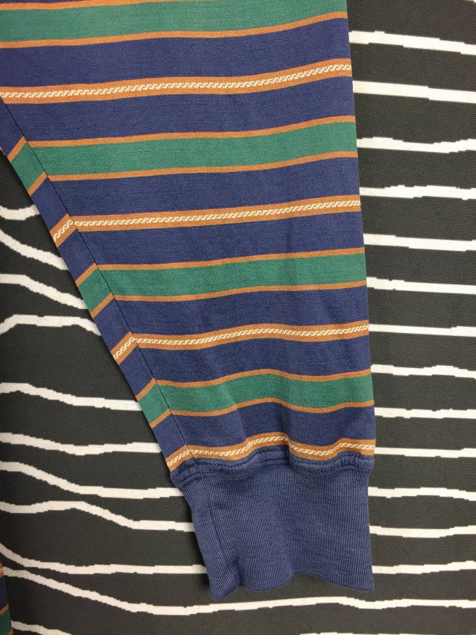 Longchamp × Vintage Vtg Longchamp Paris Made In Italy Longsleeve Polo Tee Size US M / EU 48-50 / 2 - 9 Thumbnail