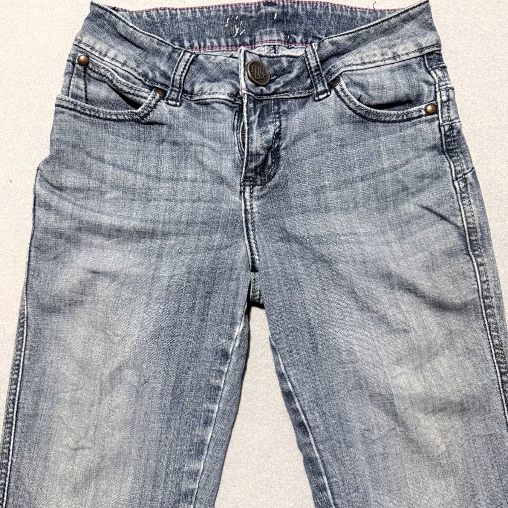 Wrangler Wrangler Jeans Women's Blue Denim Mid Rise Bootcut Zip Fly 26x31 Size 26" / US 2 / IT 38 - 3 Thumbnail