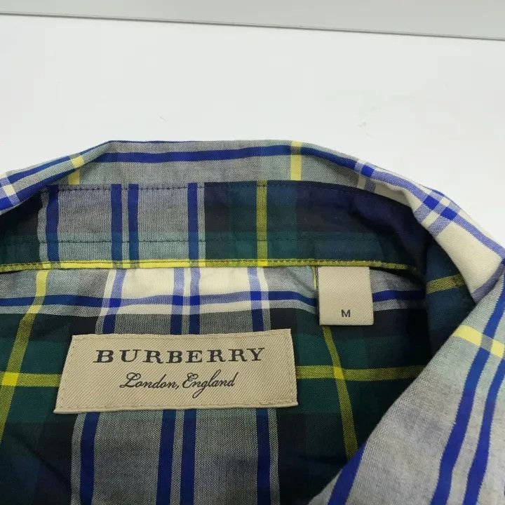 Burberry Burberry Burberry Plaid Print Long Sleeve Shirt for Men-25 Size US M / EU 48-50 / 2 - 8 Thumbnail