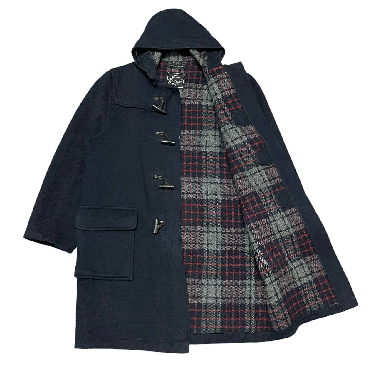 Gloverall Vintage Gloverall Made in England Wool Duffle Coat Size US M / EU 48-50 / 2 - 1 Thumbnail