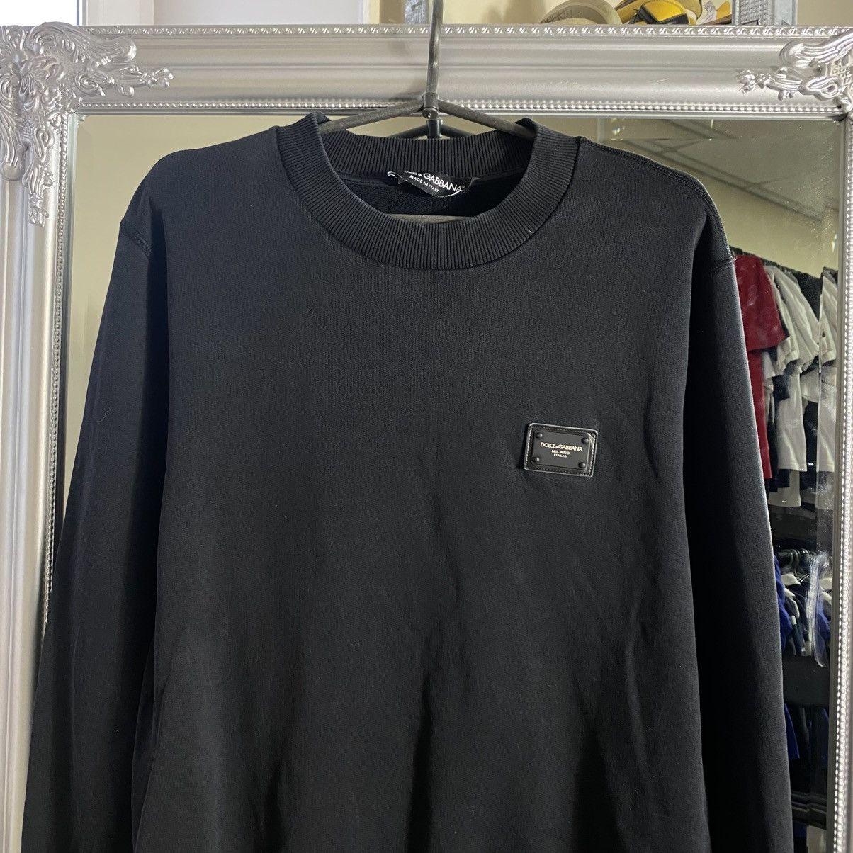 Dolce & Gabbana Vintage Dolce Gabbana Sweatshirt Metal logo Size US M / EU 48-50 / 2 - 2 Thumbnail