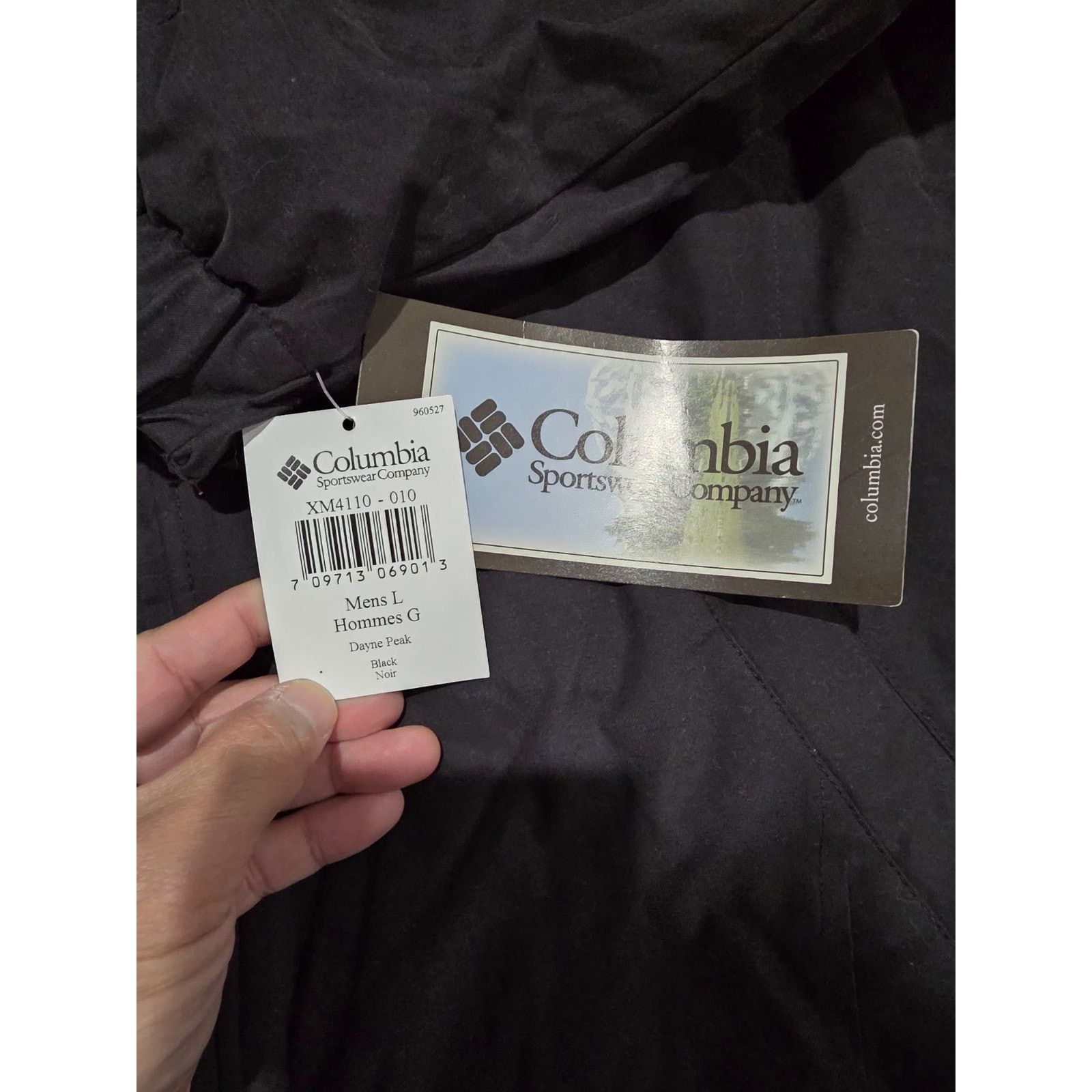 Columbia Columbia Sportswear Company Windbreaker Jacket Size L Black Size US L / EU 52-54 / 3 - 5 Thumbnail