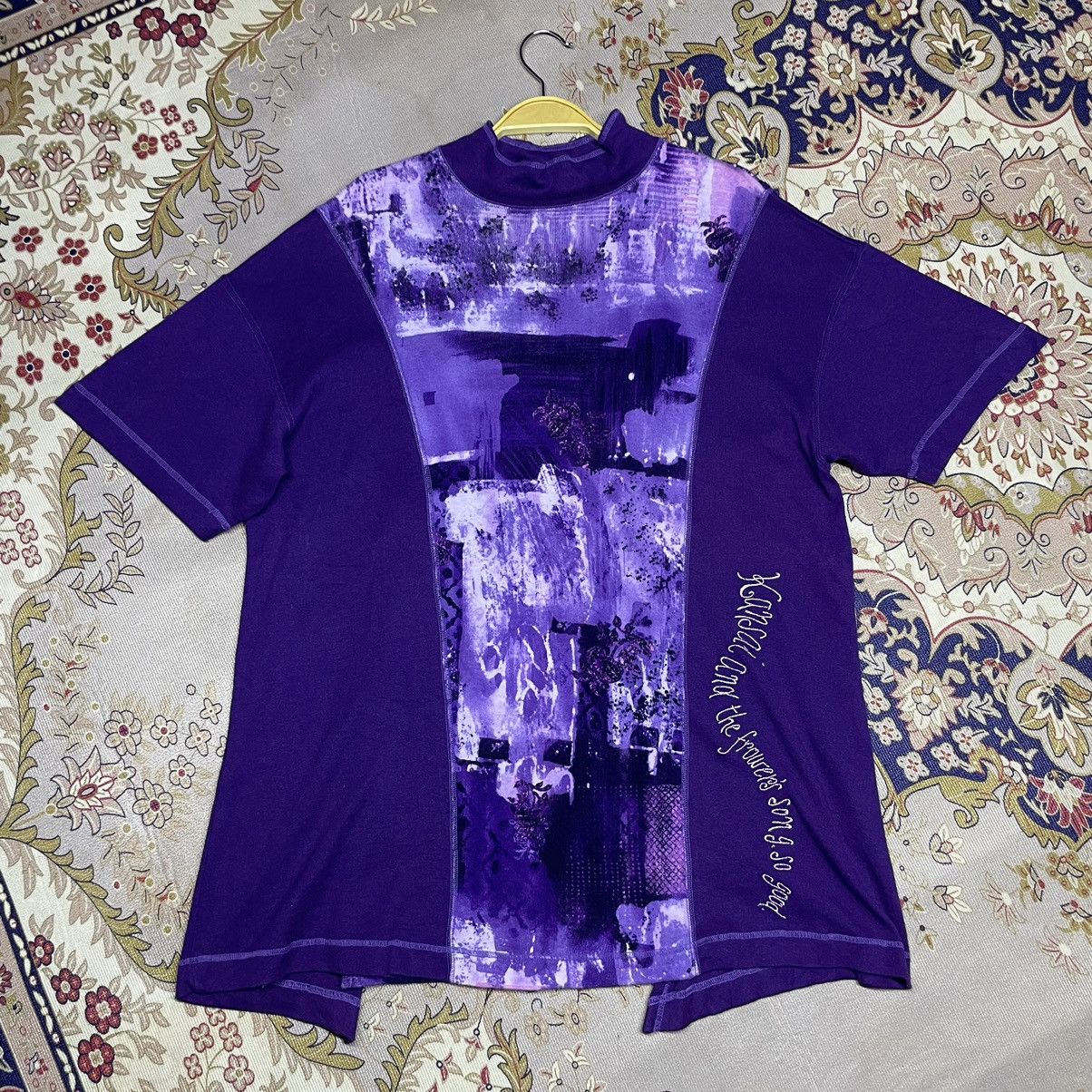 Kansai Yamamoto a56 Rarely! Vintage Kansai Yamamoto turtle neck shirt Size US L / EU 52-54 / 3 - 3 Thumbnail