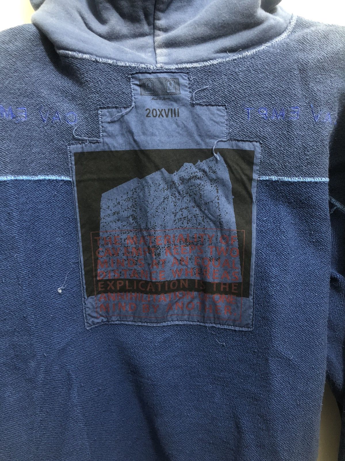 Cav Empt (SOLD)SS18' C.E OVERDYE P/C TRACK HOODY Size US L / EU 52-54 / 3 - 5 Thumbnail