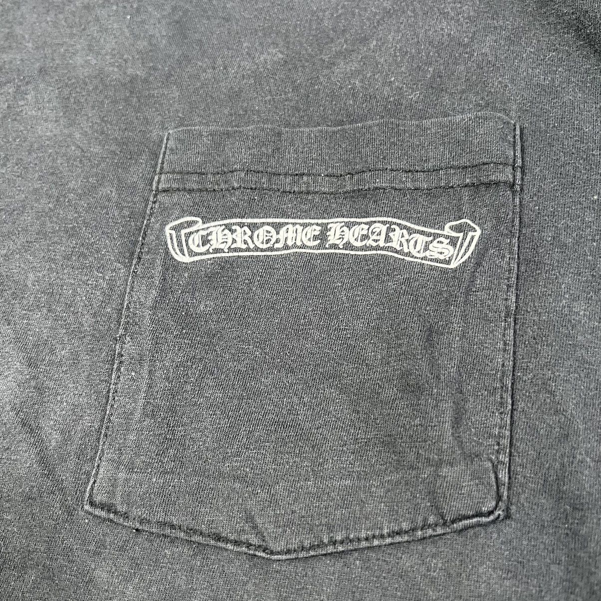 Chrome Hearts Chrome hearts fleur knee monogram black tee Size US L / EU 52-54 / 3 - 3 Thumbnail