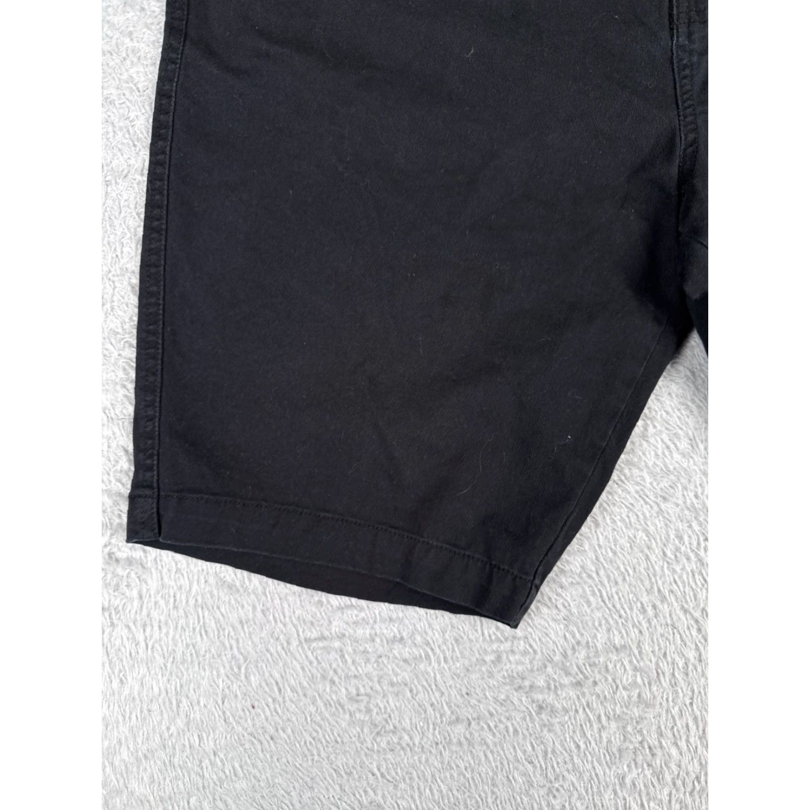 Quiksilver Quiksilver Shorts Men 36 Black Cotton Blend Twill Chino Skate Beach Casual 36x10 Size US 36 / EU 52 - 3 Thumbnail