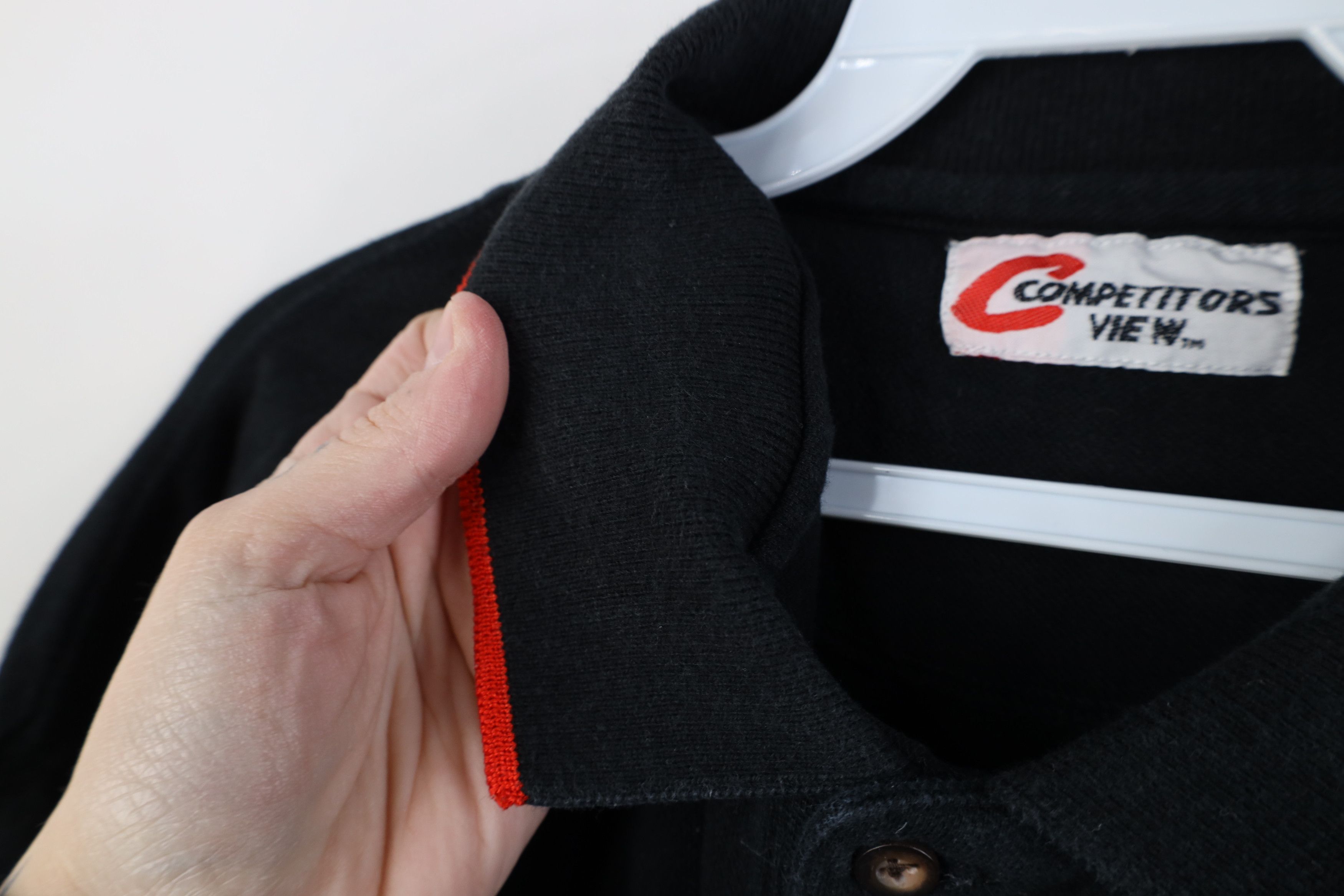 Vintage Vintage 90s NASCAR Dale Earnhardt Racing Polo Shirt Black Size US L / EU 52-54 / 3 - 7 Thumbnail